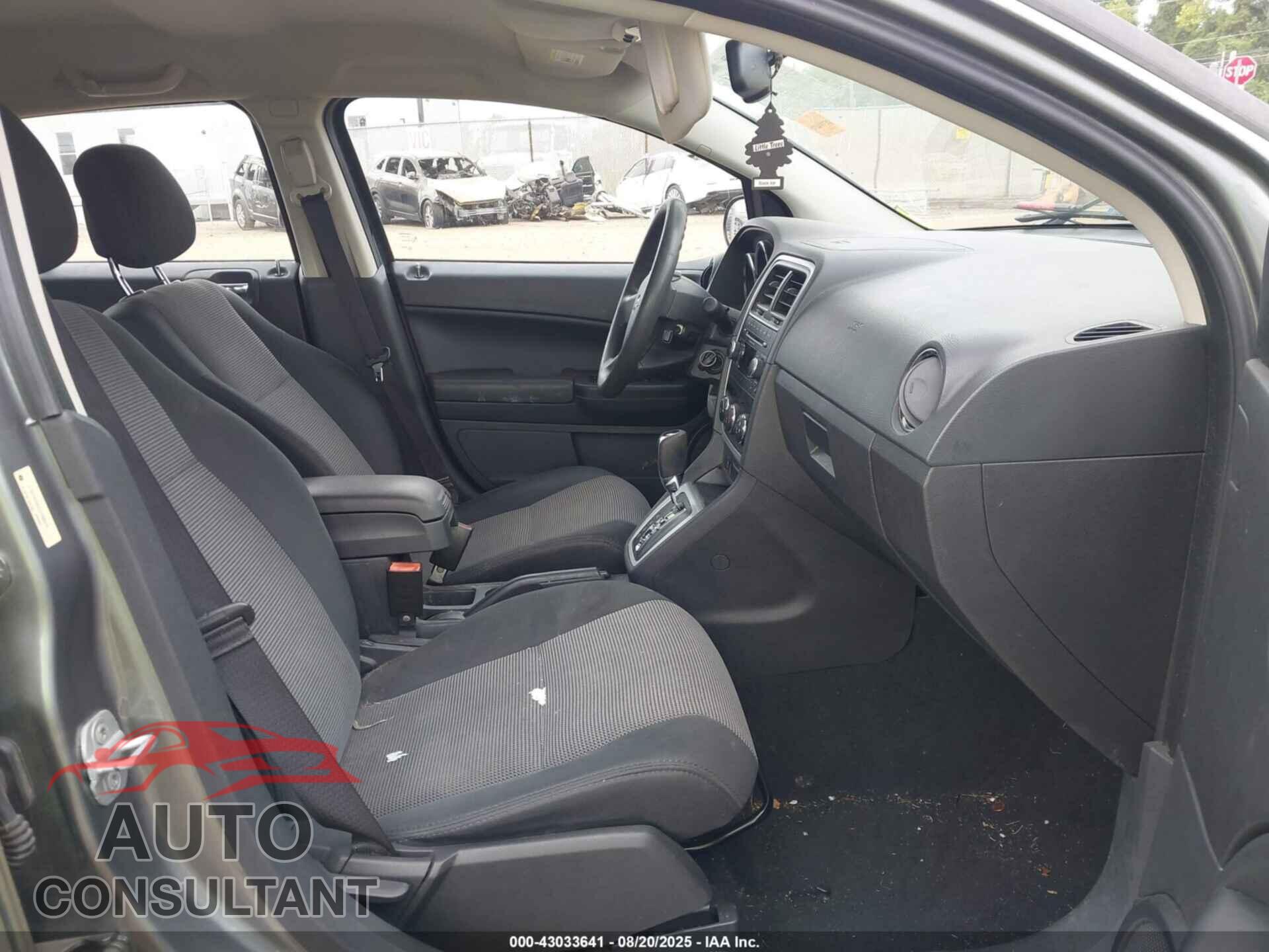 DODGE CALIBER 2012 - 1C3CDWDAXCD508470