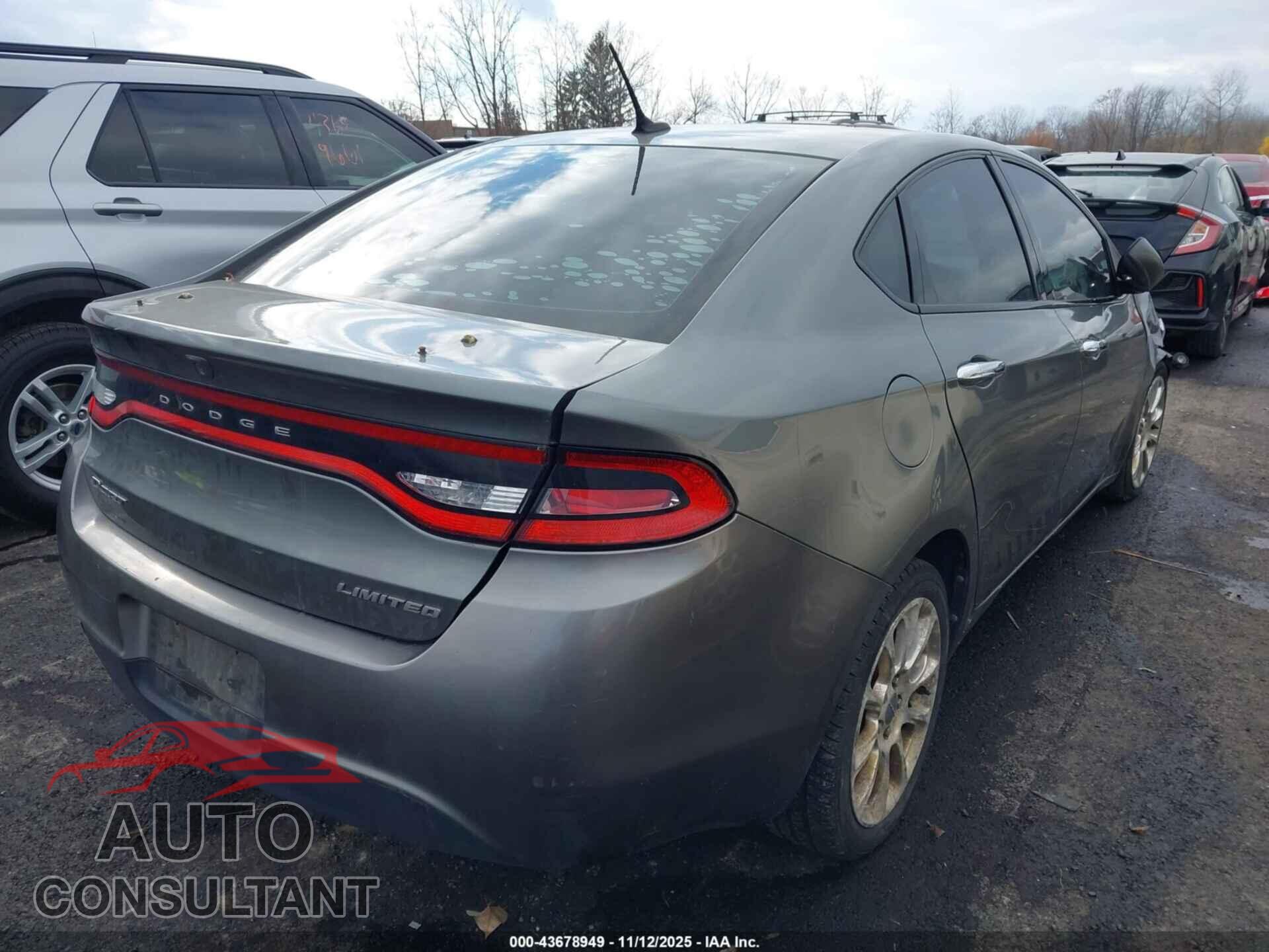 DODGE DART 2013 - 1C3CDFCA0DD267148