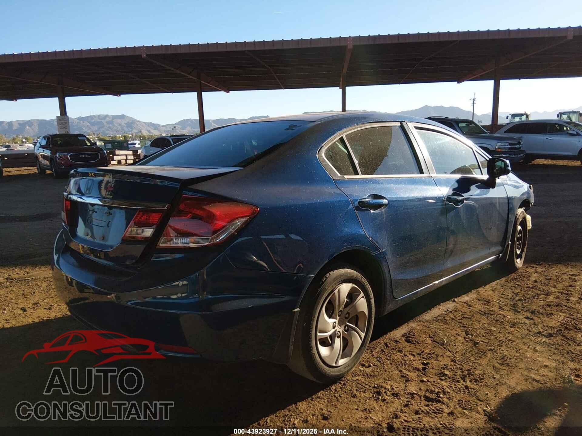 HONDA CIVIC 2013 - 19XFB2F53DE078420