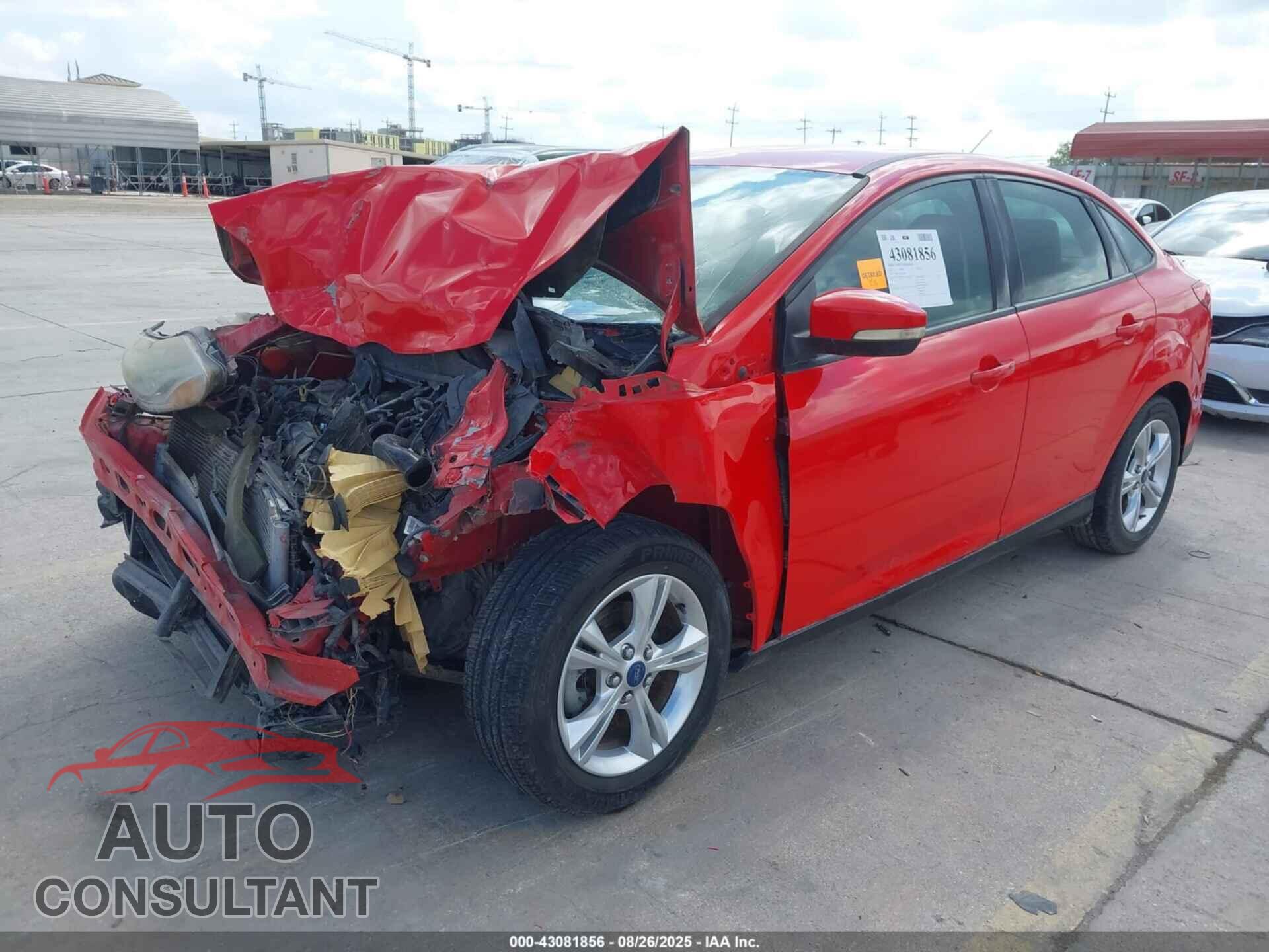 FORD FOCUS 2013 - 1FADP3F21DL209815