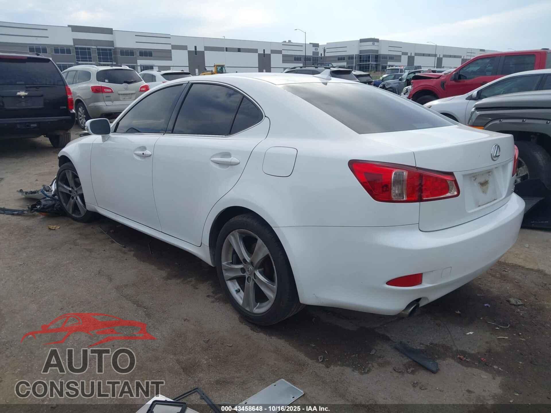 LEXUS IS 250 2012 - JTHBF5C25C5167865