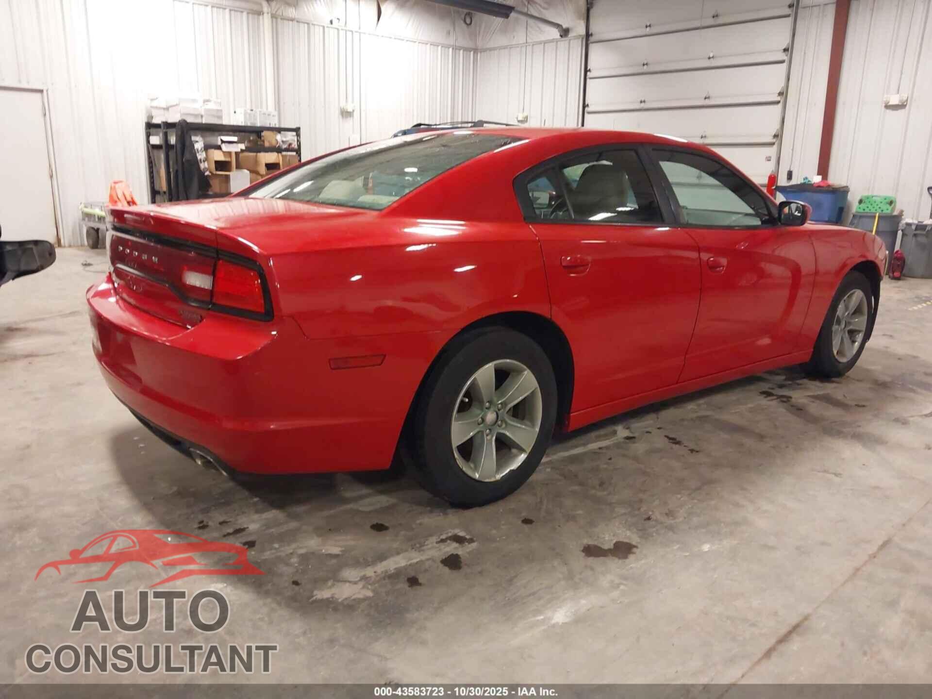 DODGE CHARGER 2012 - 2C3CDXBGXCH189927