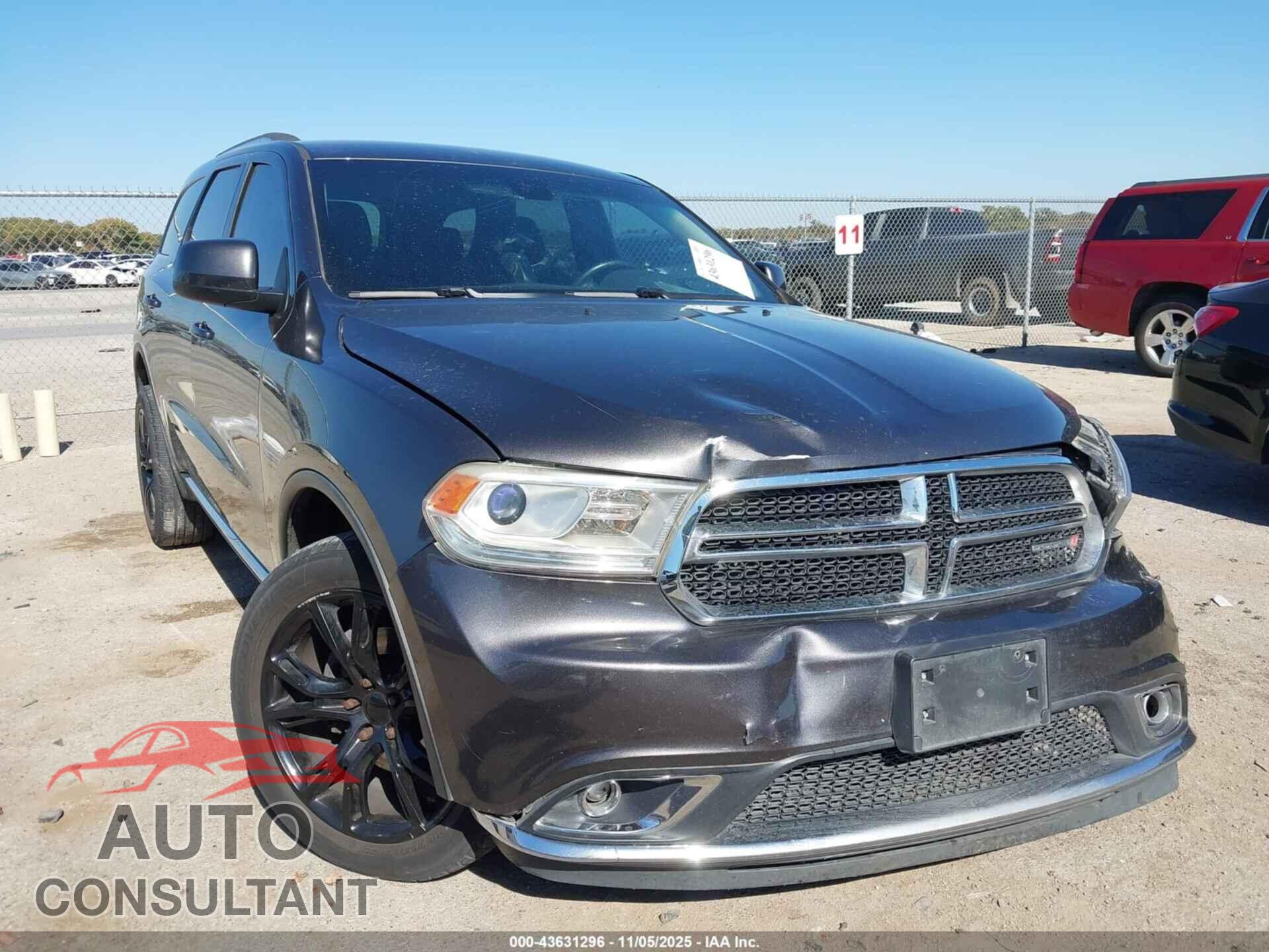 DODGE DURANGO 2016 - 1C4RDJAG0GC331652