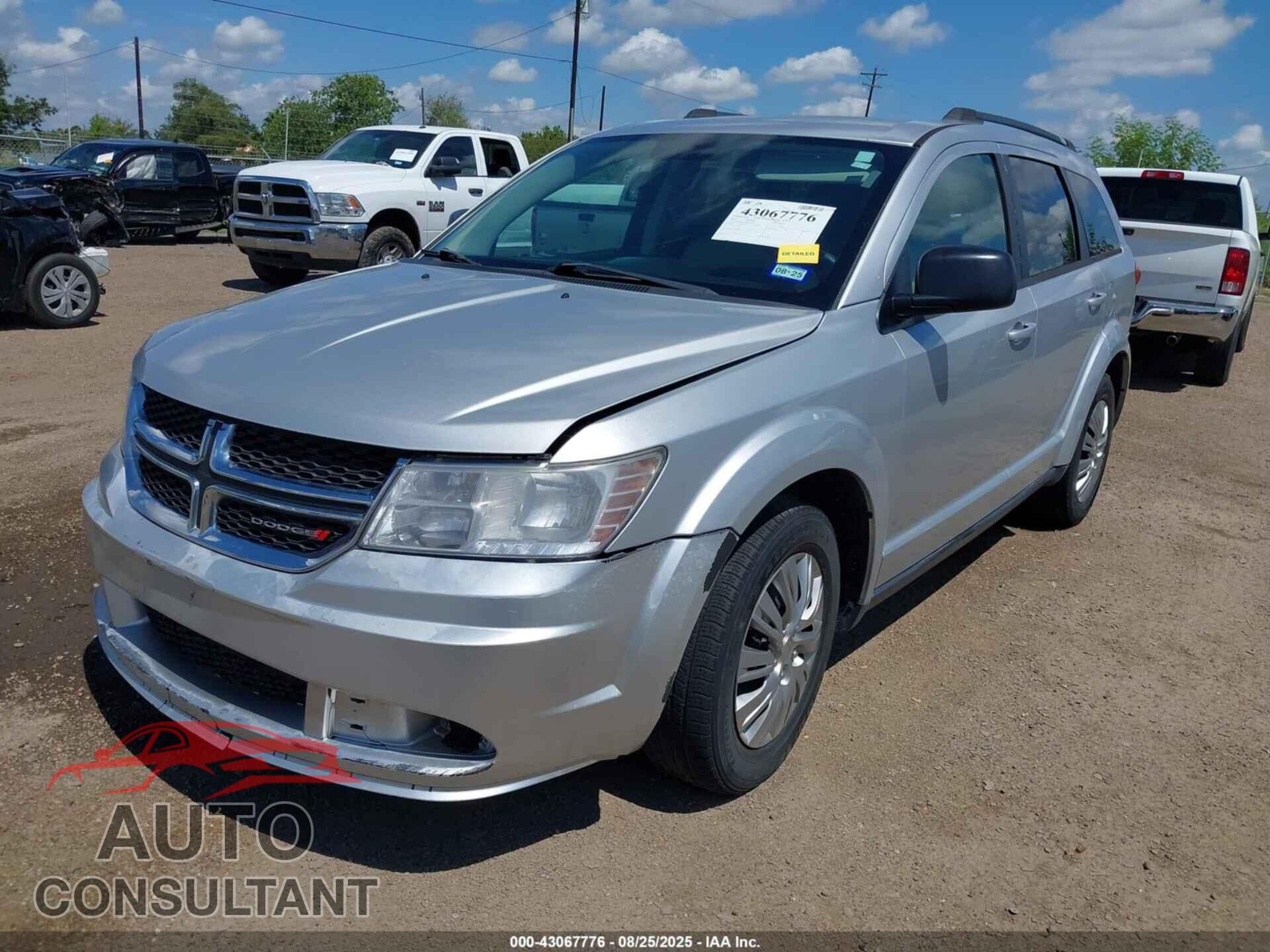 DODGE JOURNEY 2014 - 3C4PDCAB9ET210515
