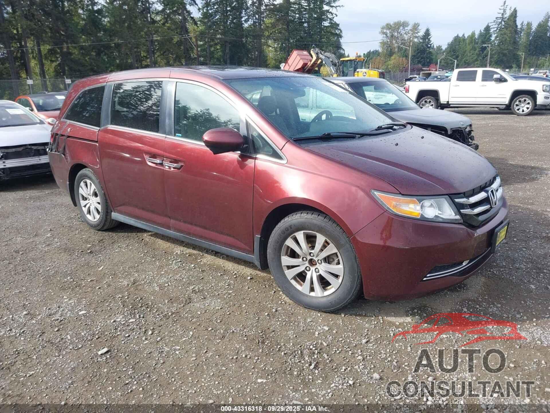 HONDA ODYSSEY 2016 - 5FNRL5H63GB136106