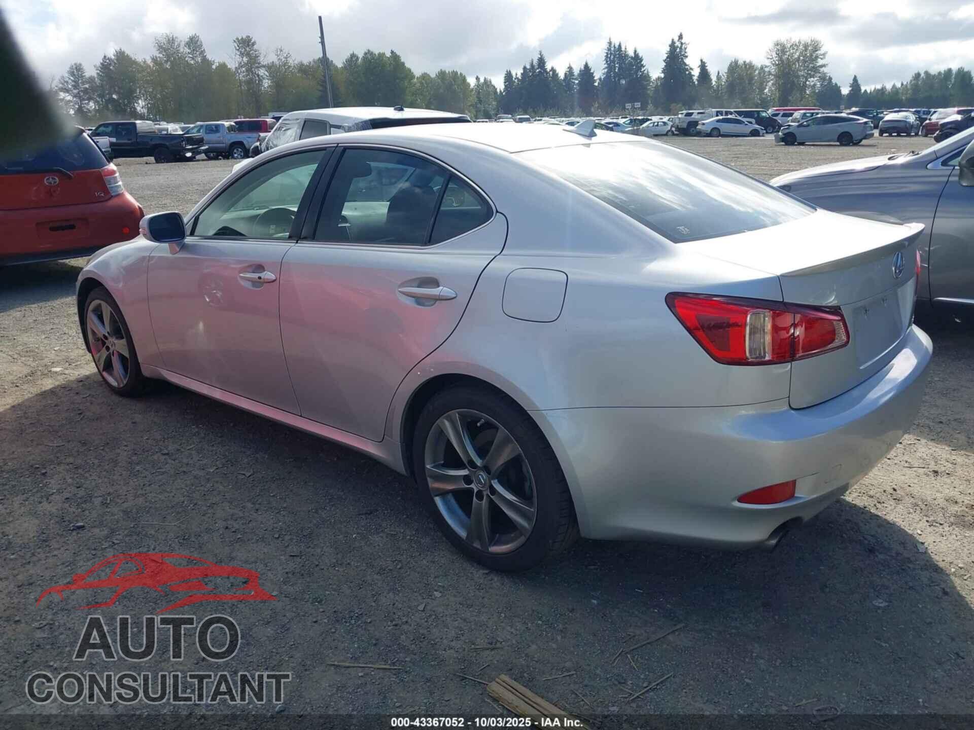 LEXUS IS 250 2011 - JTHBF5C20B5155363