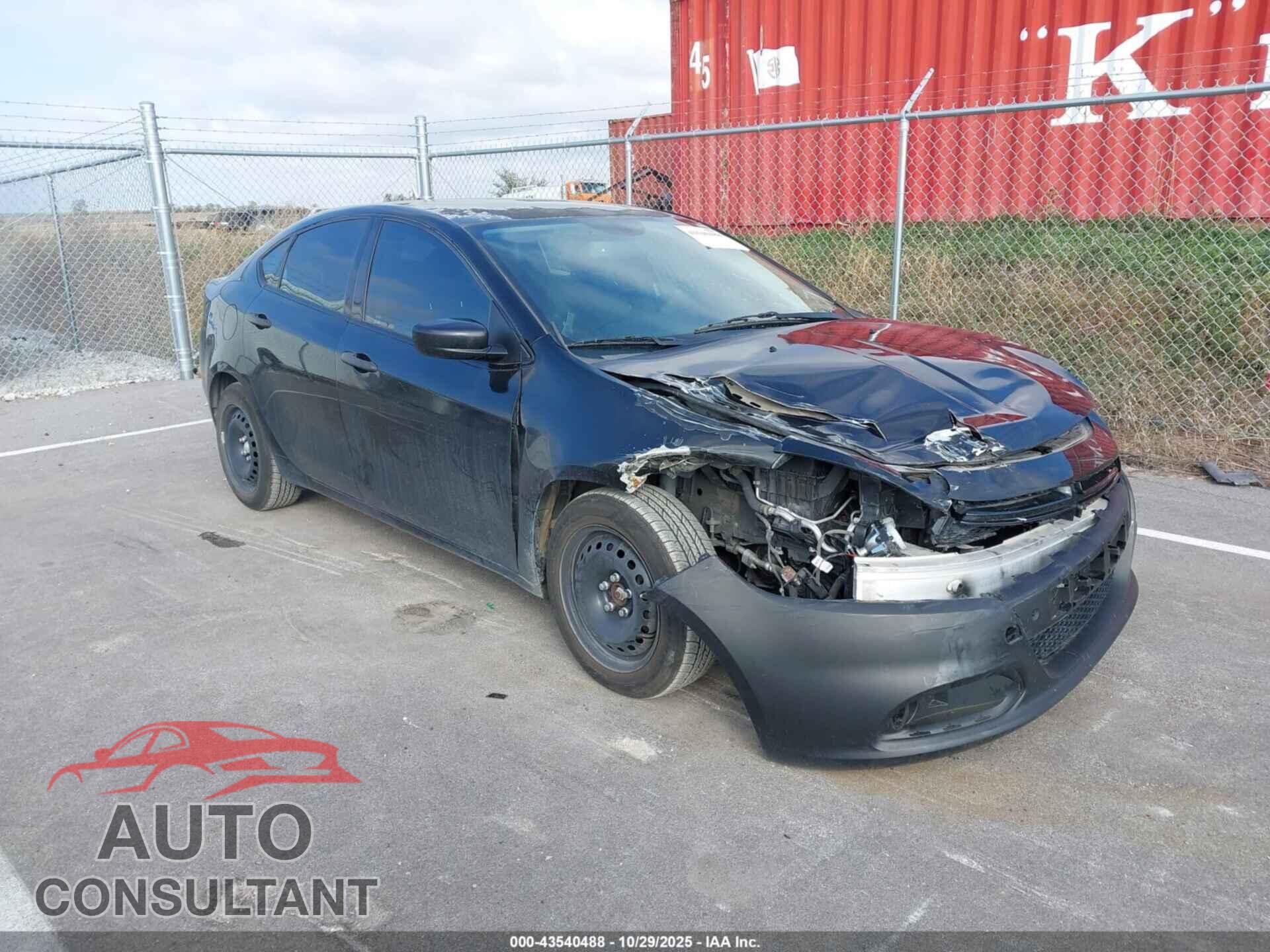 DODGE DART 2013 - 1C3CDFAA5DD224220