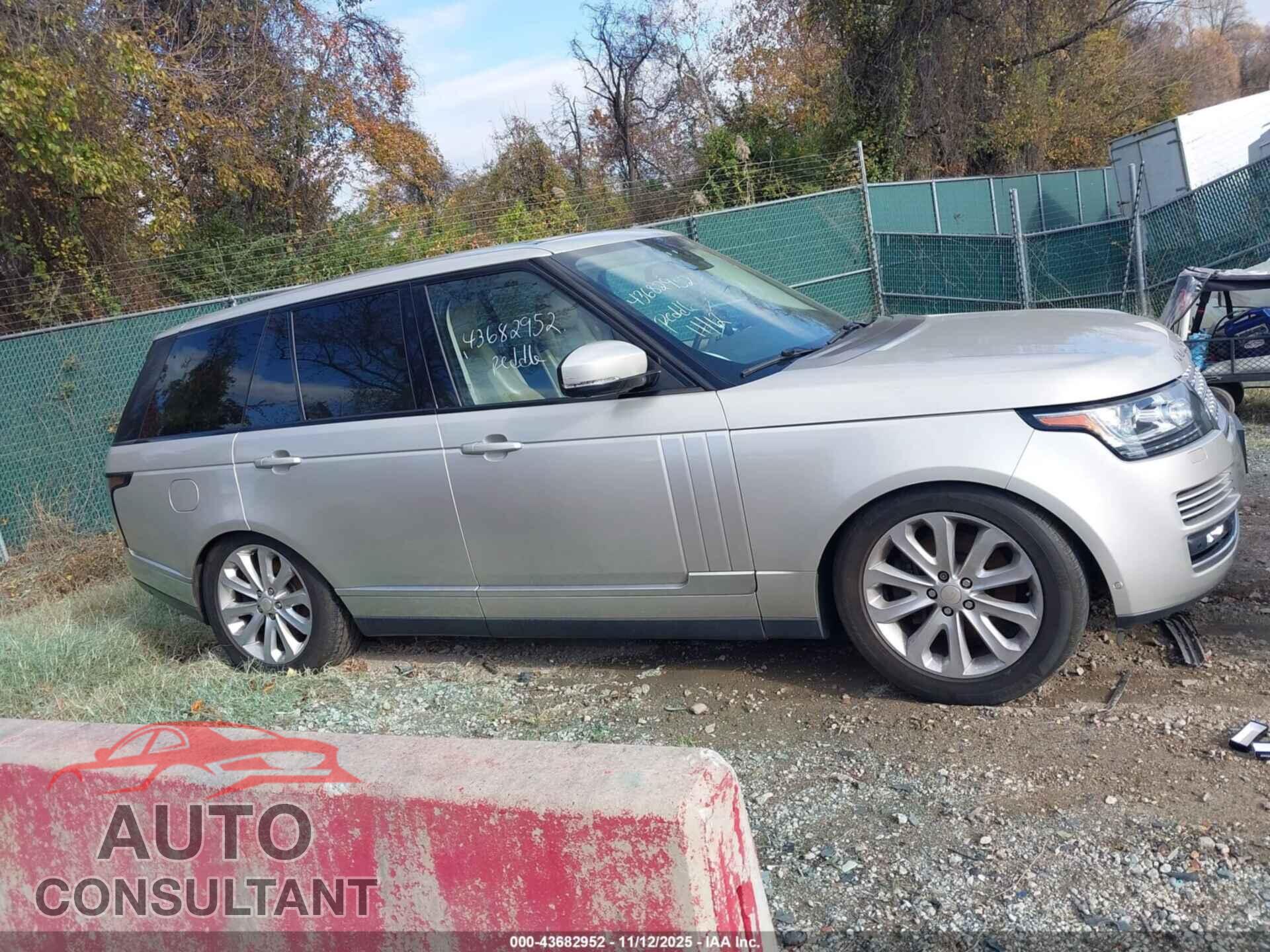 LAND ROVER RANGE ROVER 2014 - SALGS2WF2EA178793