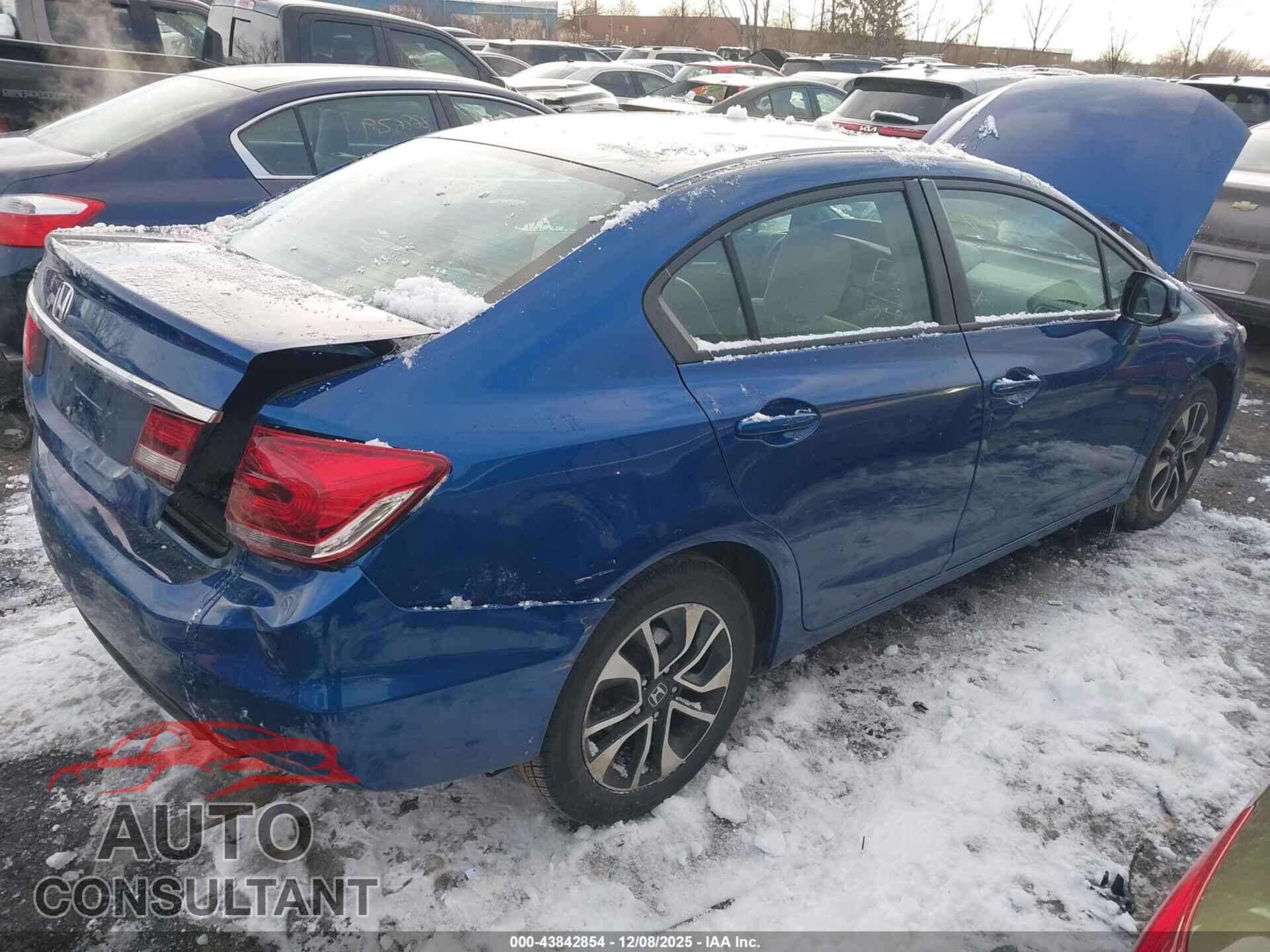 HONDA CIVIC 2013 - 19XFB2F87DE251284