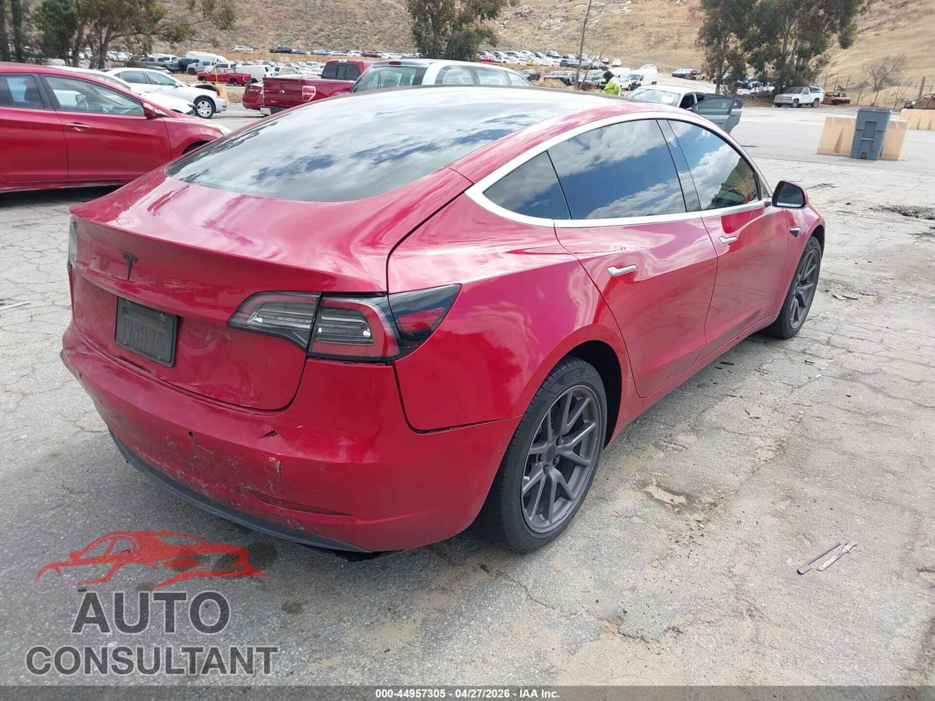 TESLA MODEL 3 2019 - 5YJ3E1EA1KF299072