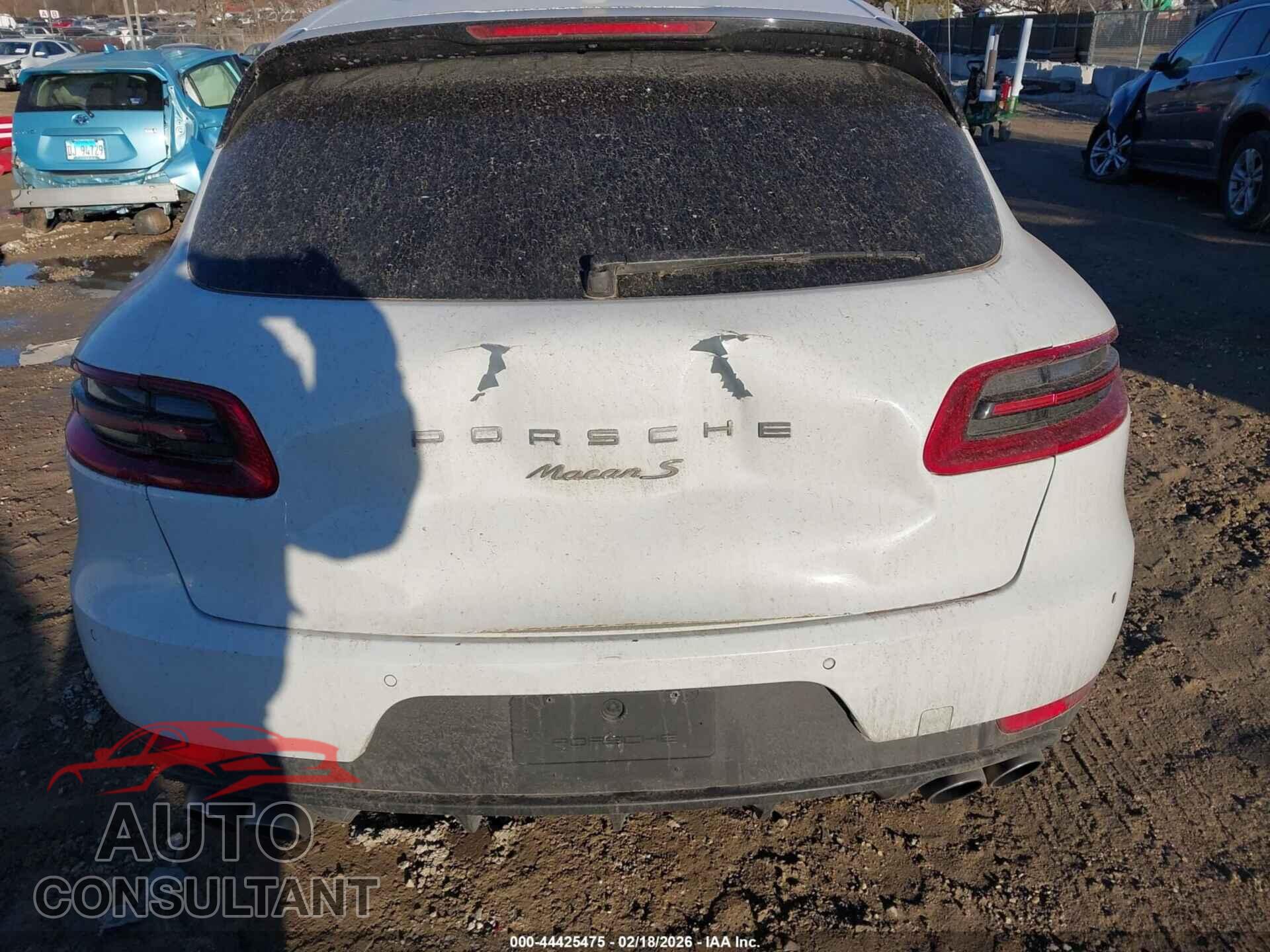 PORSCHE MACAN 2016 - WP1AB2A52GLB49828