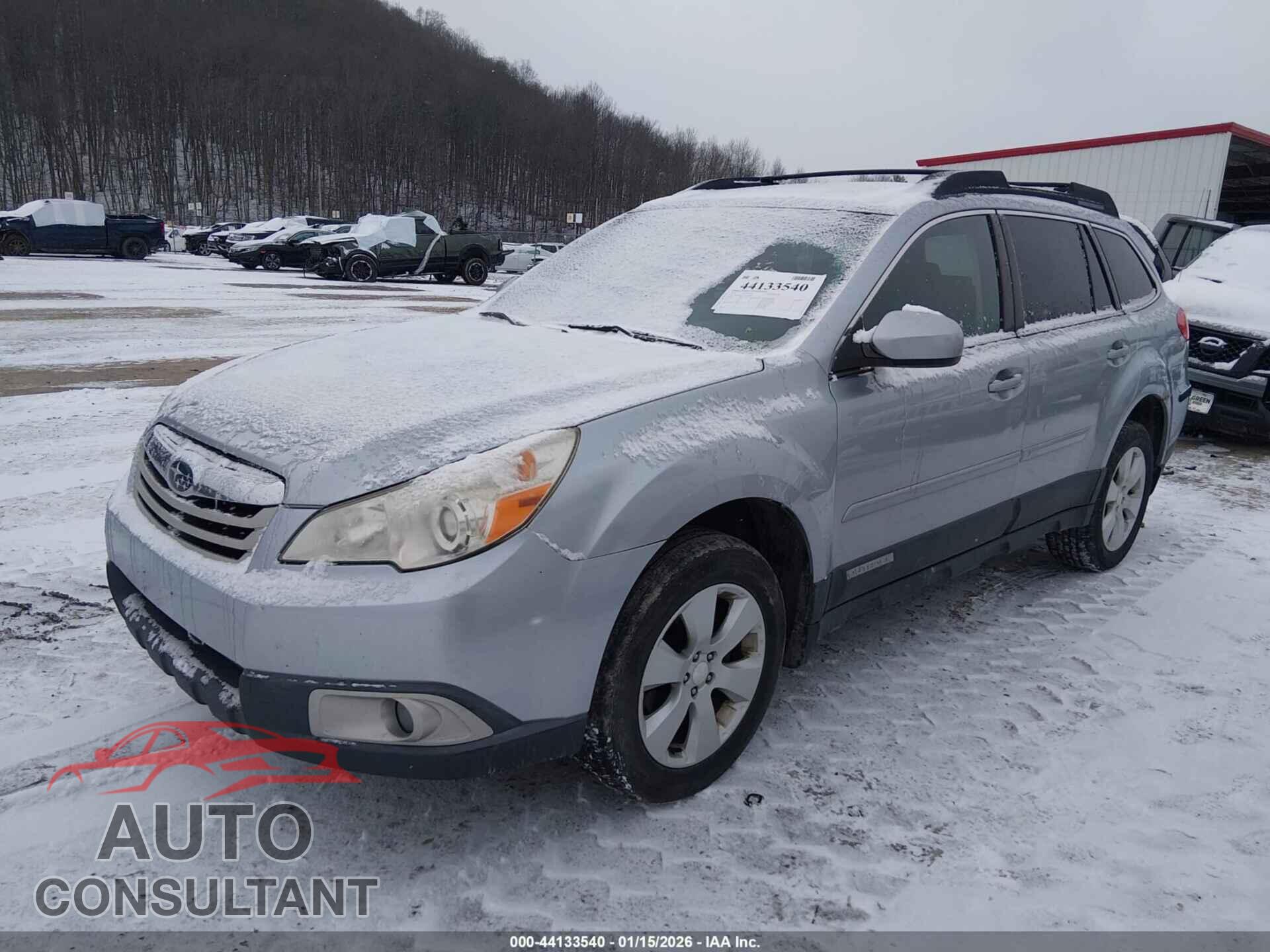 SUBARU OUTBACK 2012 - 4S4BRBCC2C3278400