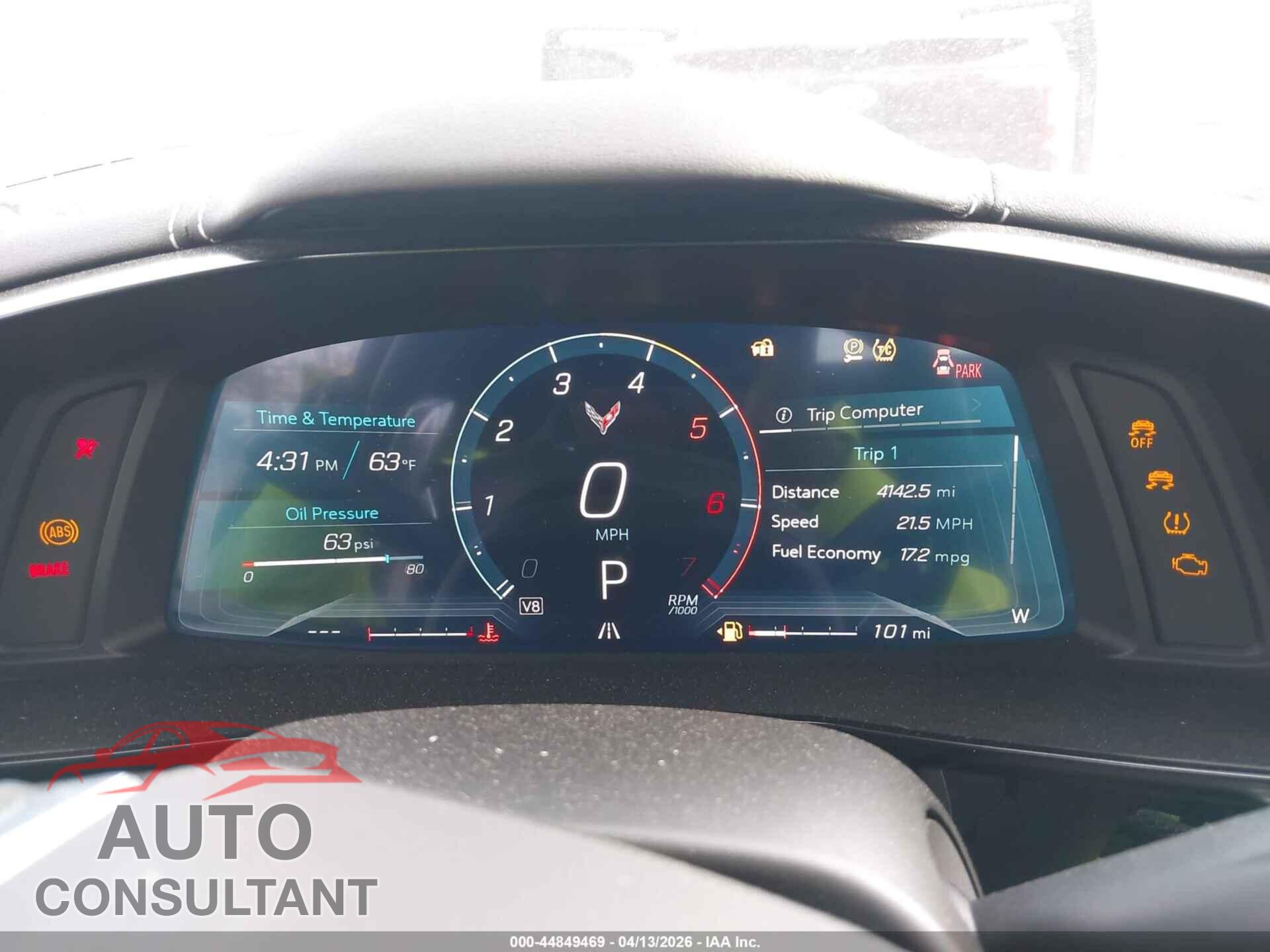 CHEVROLET CORVETTE STINGRAY 2023 - 1G1YA3D48P5113473