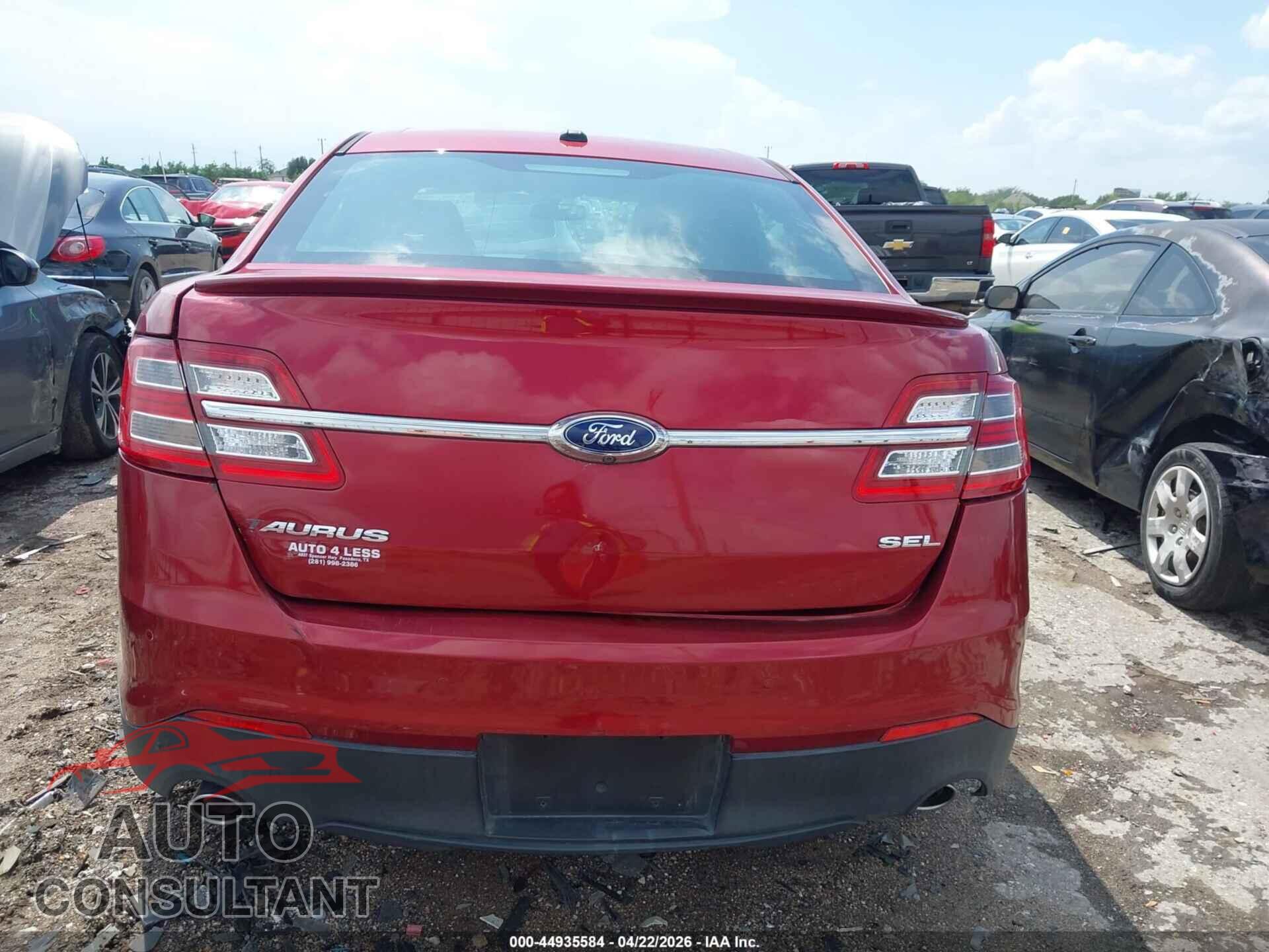 FORD TAURUS 2013 - 1FAHP2E89DG220961