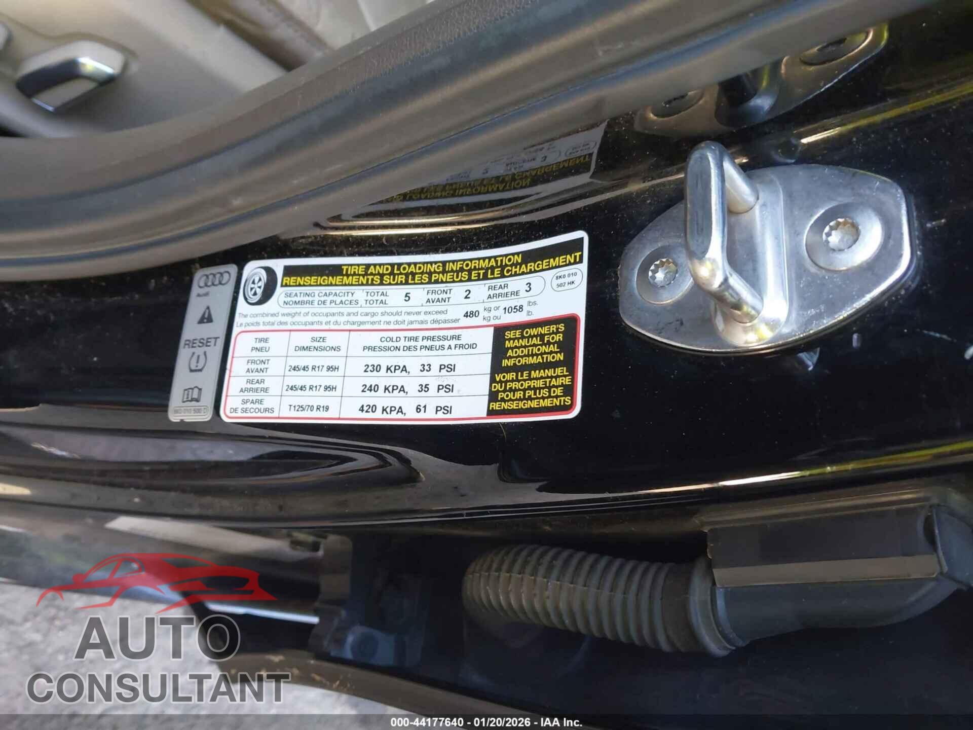 AUDI A4 2014 - WAUAFAFL5EA003680
