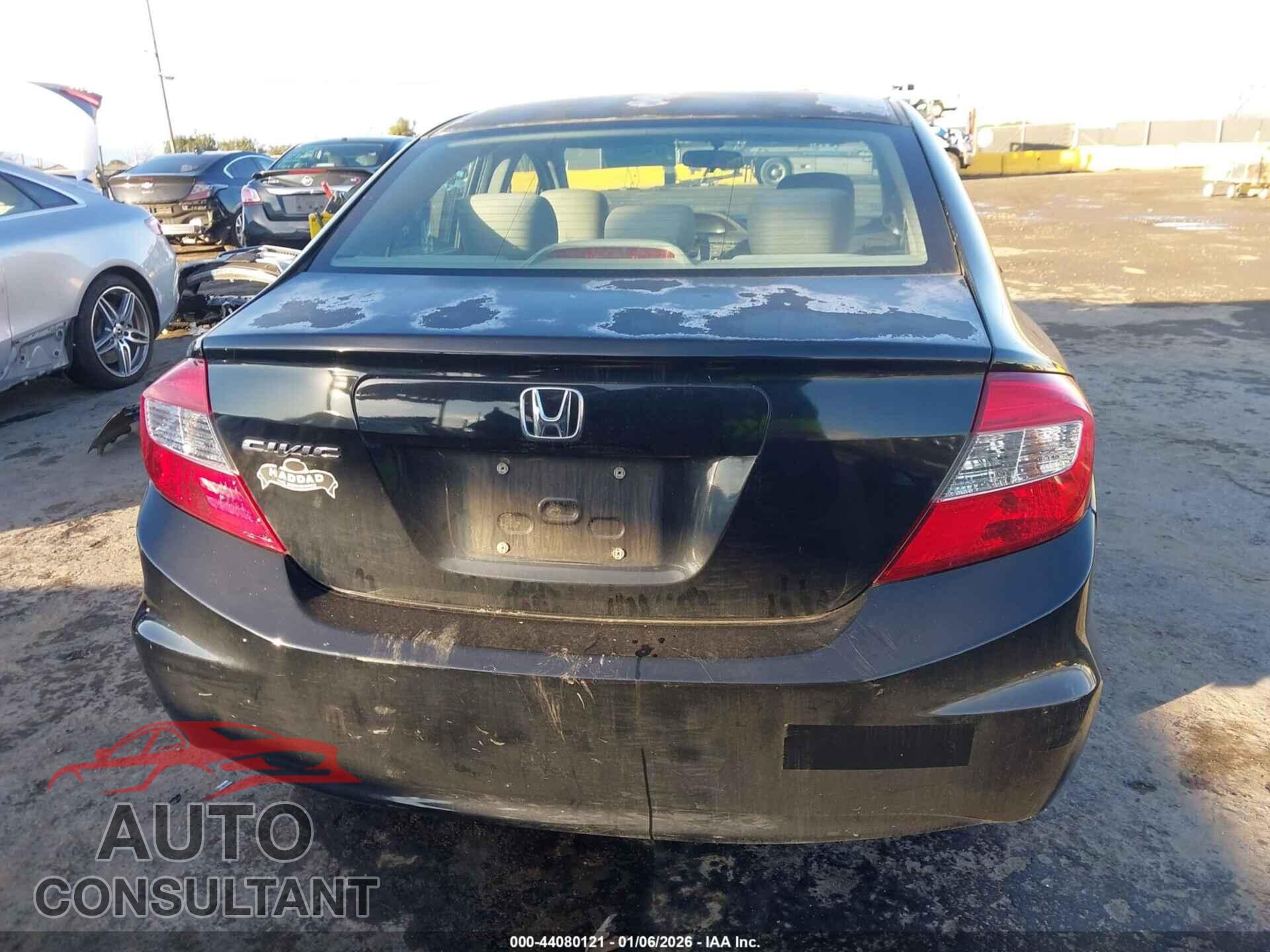HONDA CIVIC 2012 - 2HGFB2F80CH548191