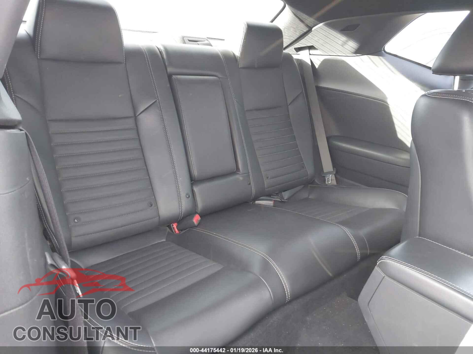 DODGE CHALLENGER 2012 - 2C3CDYAG0CH209965
