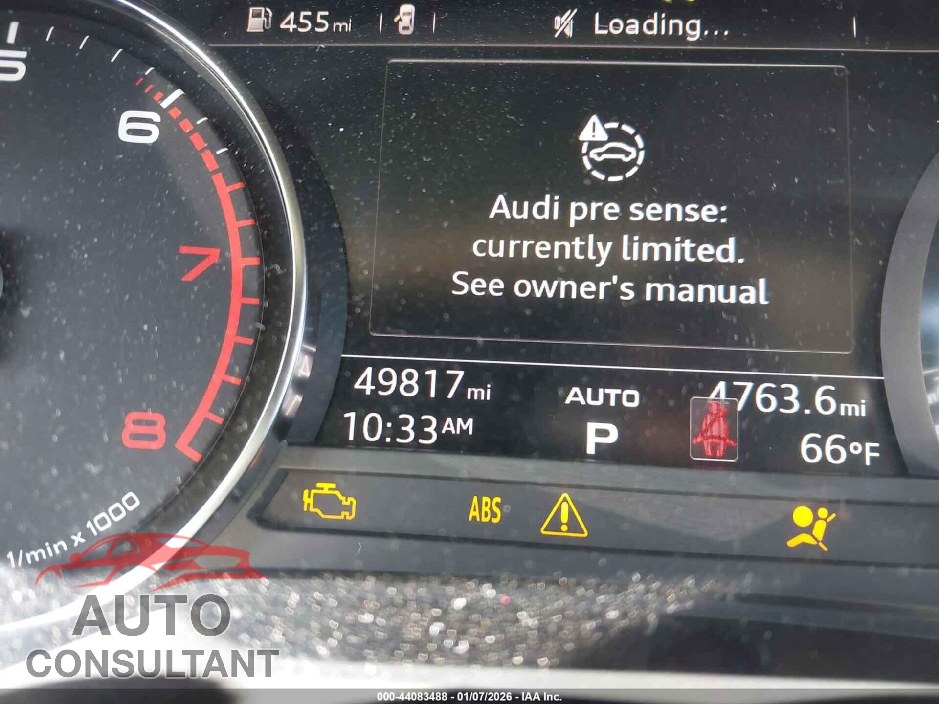 AUDI A4 2019 - WAUGMAF4XKN007138