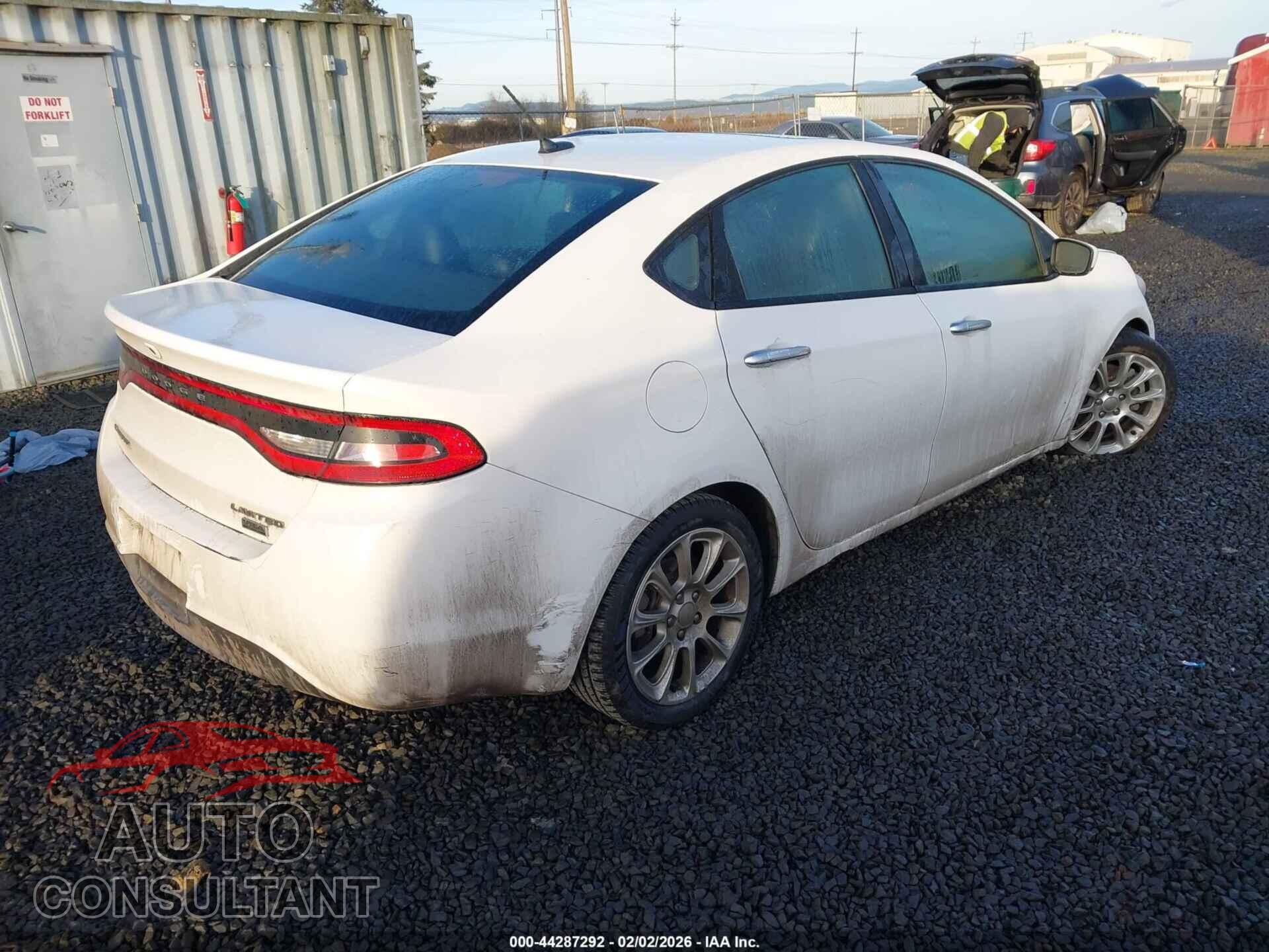 DODGE DART 2013 - 1C3CDFCA9DD346480