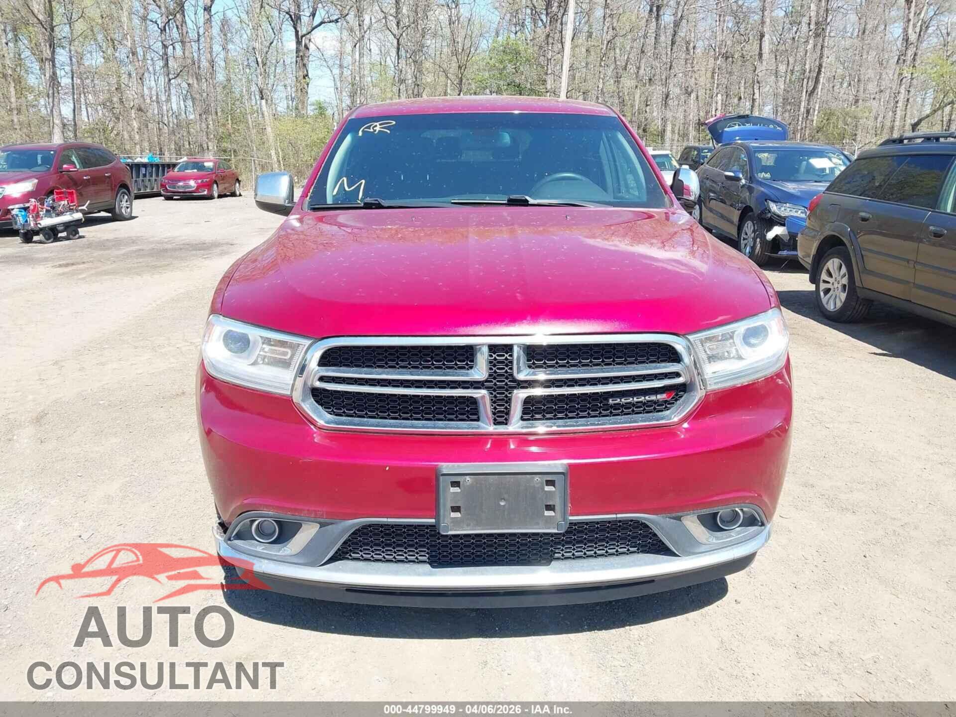 DODGE DURANGO 2014 - 1C4RDJAG5EC332504