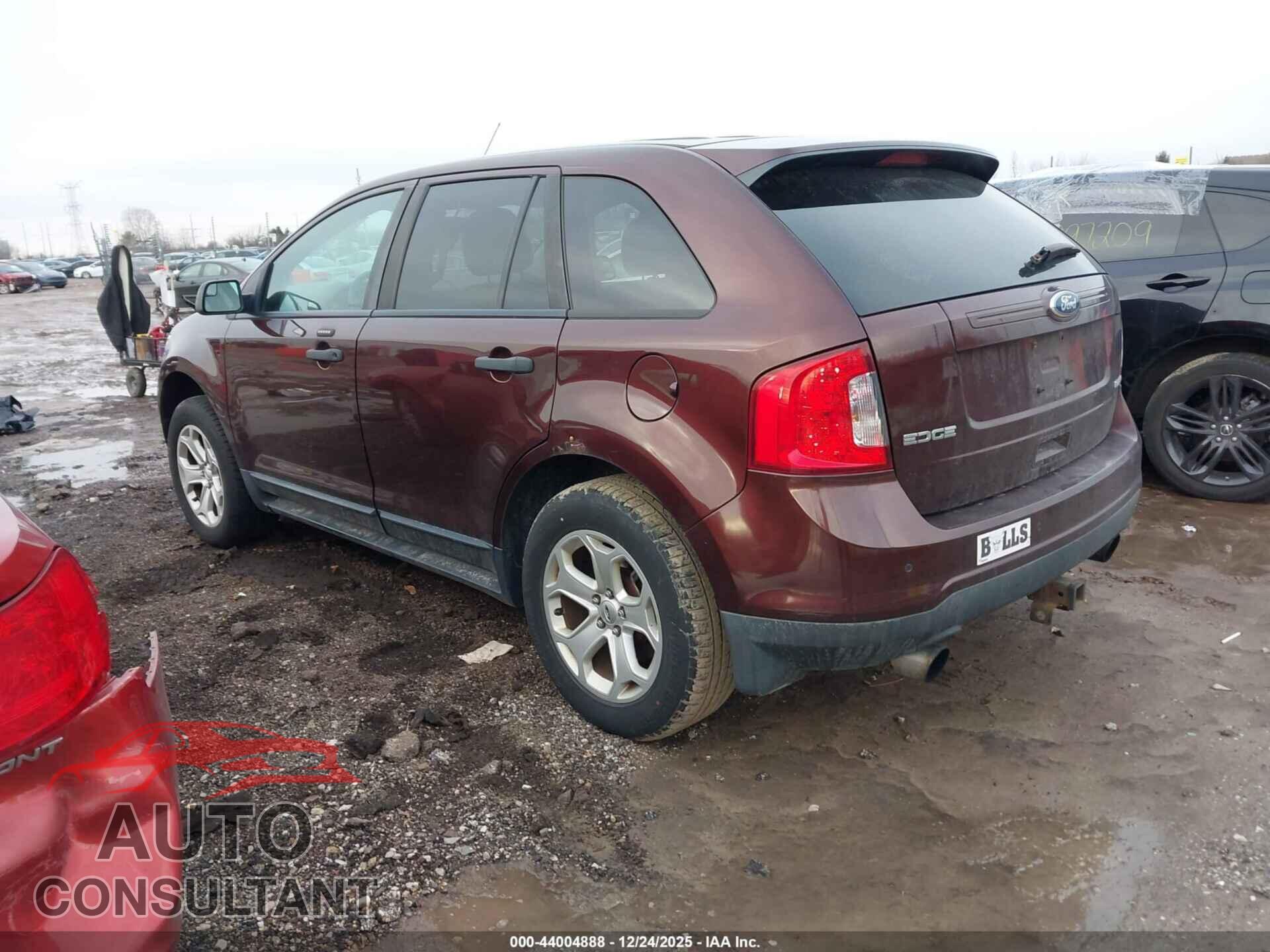 FORD EDGE 2012 - 2FMDK3G98CBA88716