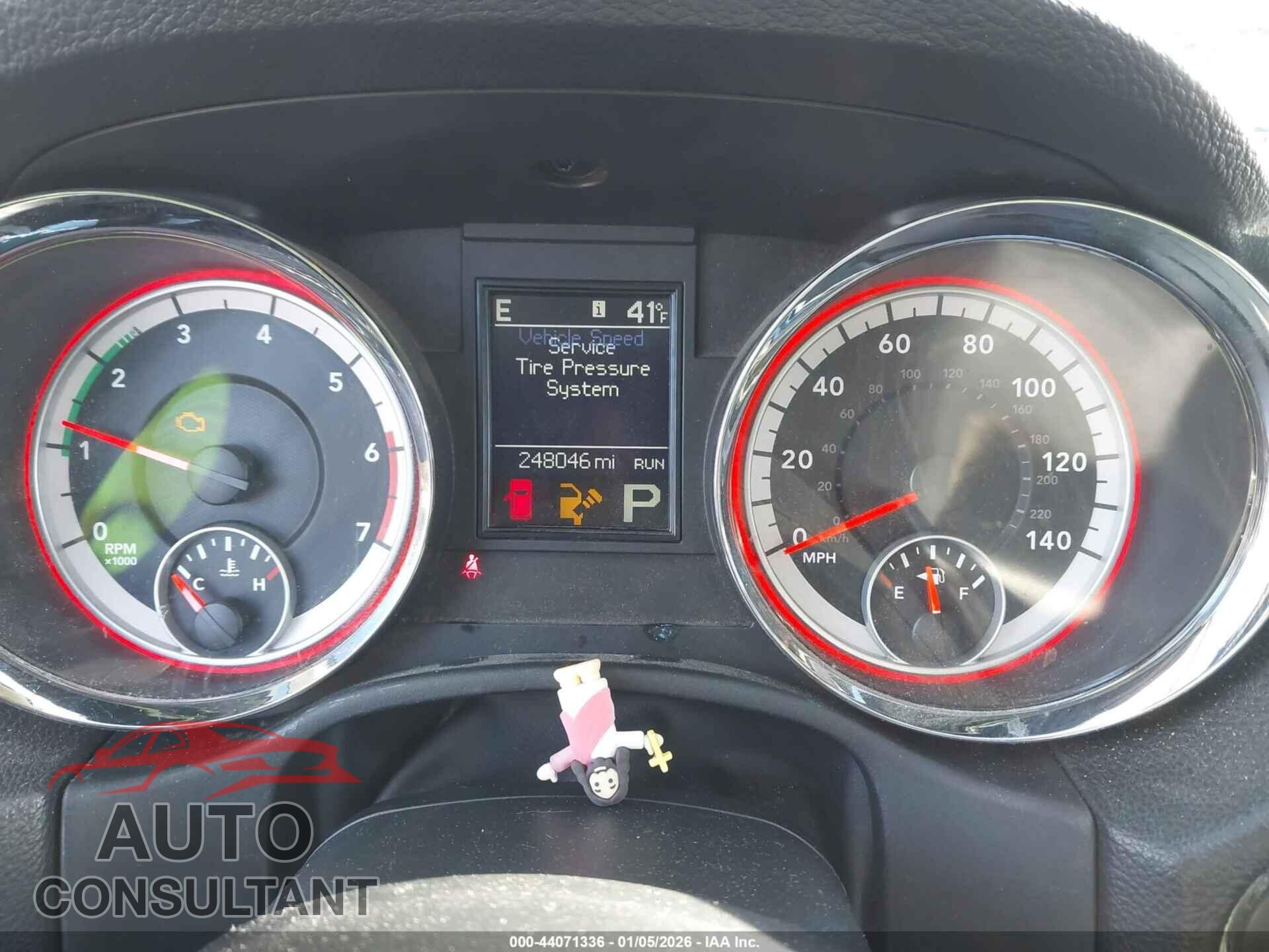 DODGE DURANGO 2012 - 1C4SDJDT6CC301544