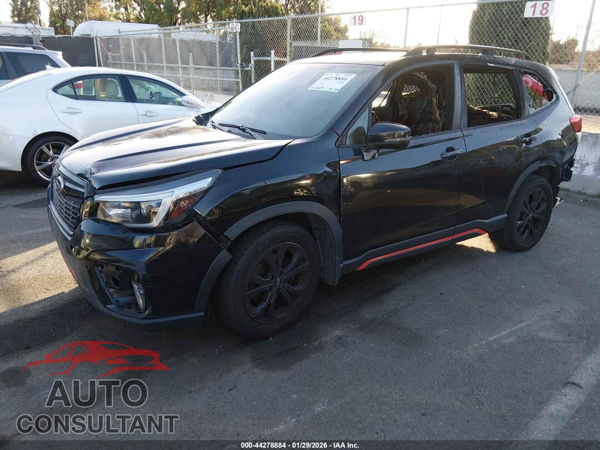 SUBARU FORESTER 2021 - JF2SKARC2MH483876
