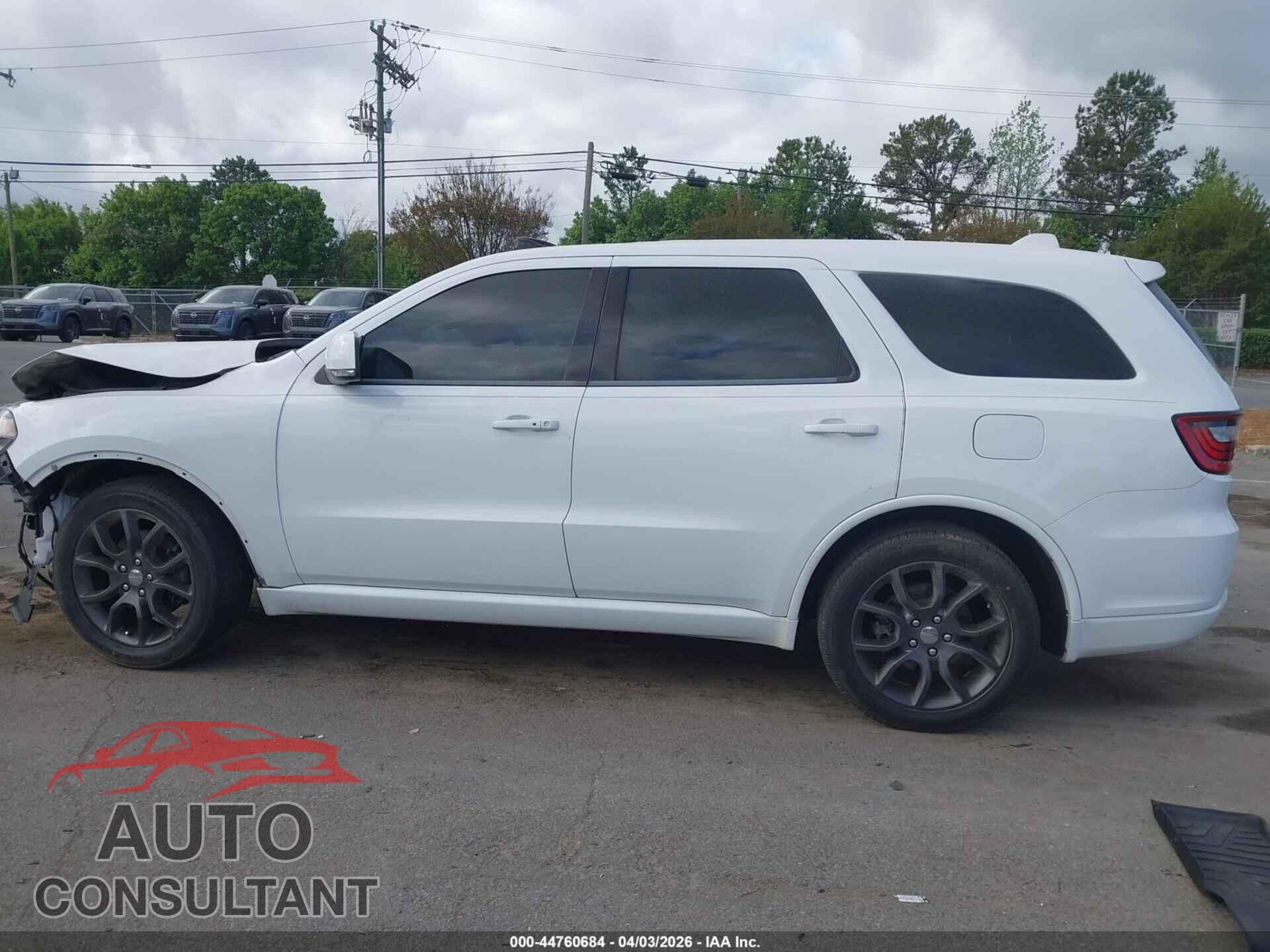 DODGE DURANGO 2017 - 1C4SDHCT2HC606315