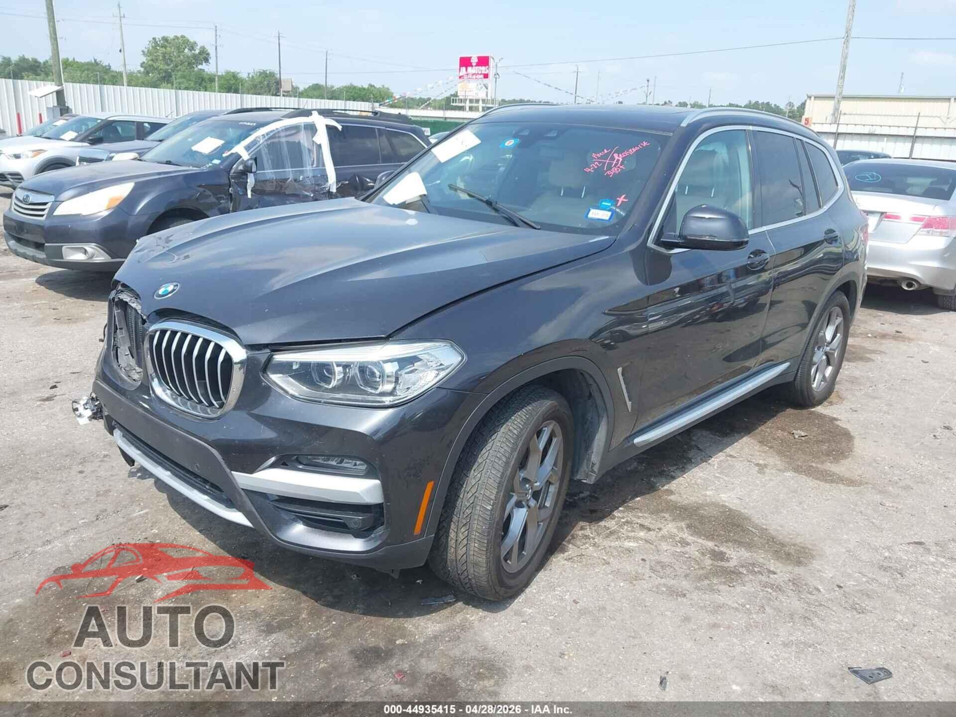 BMW X3 2020 - 5UXTY3C01LLU72521