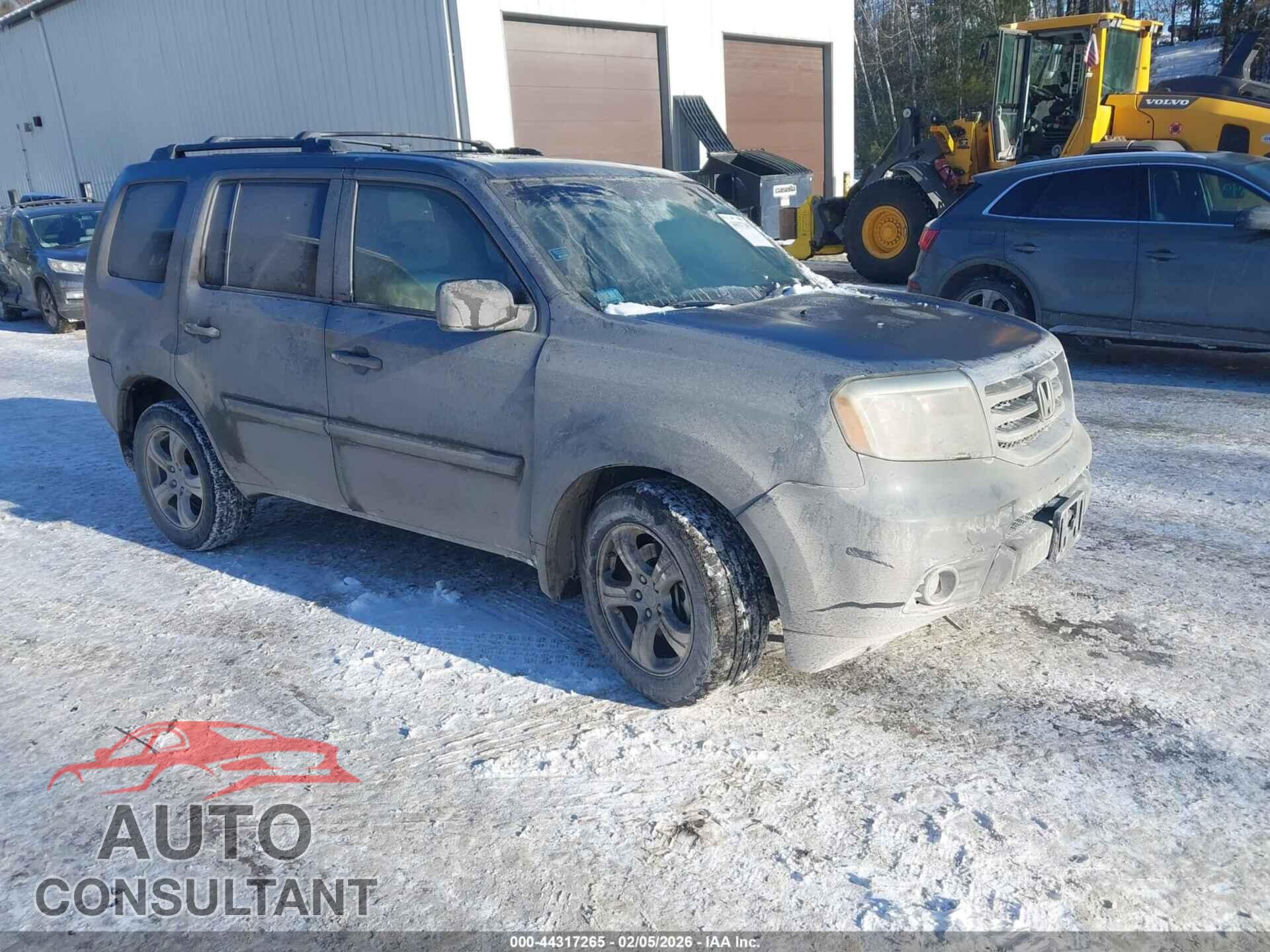 HONDA PILOT 2012 - 5FNYF4H51CB028341