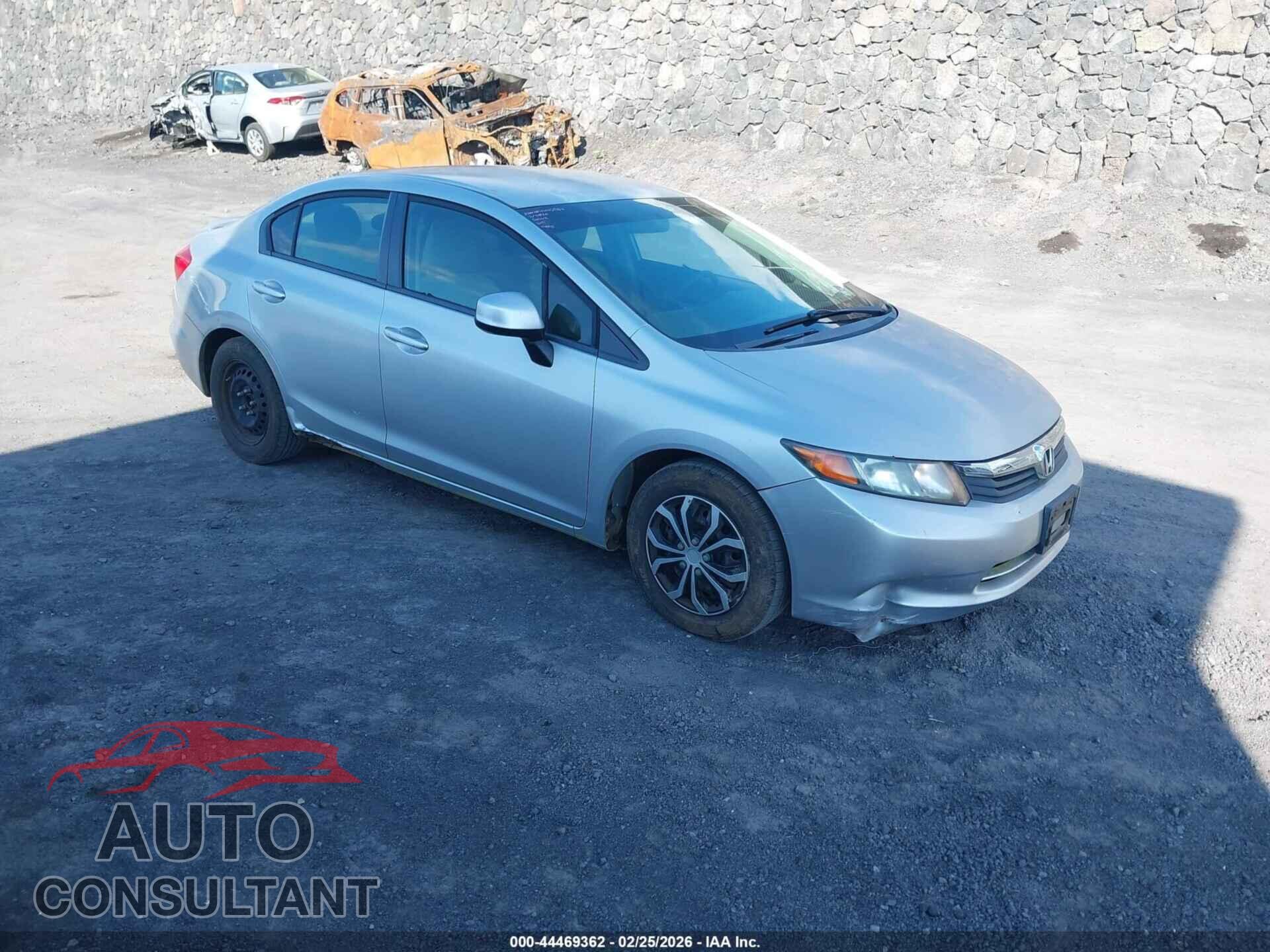 HONDA CIVIC 2012 - 2HGFB2F56CH592265
