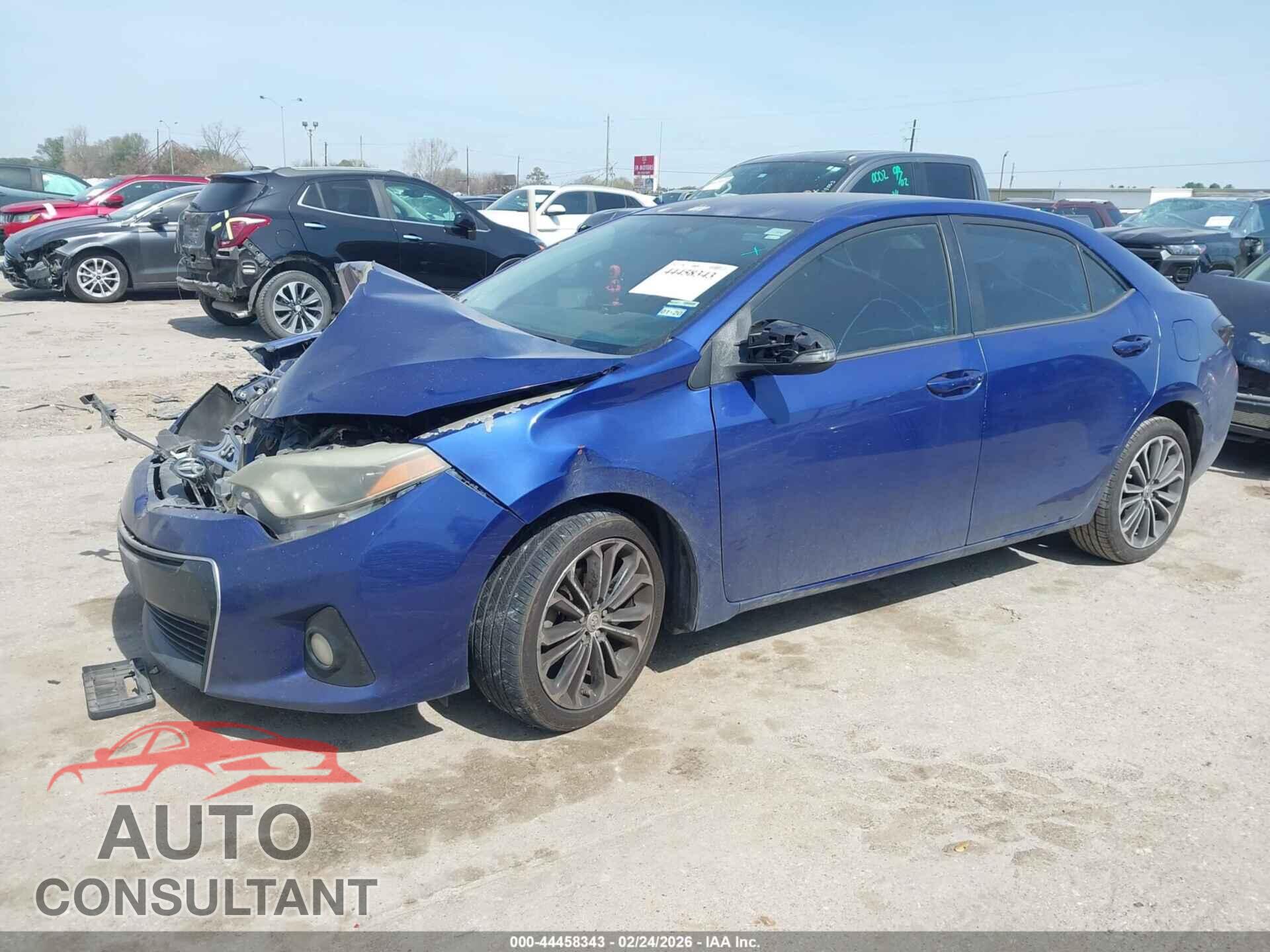 TOYOTA COROLLA 2015 - 5YFBURHE2FP201785