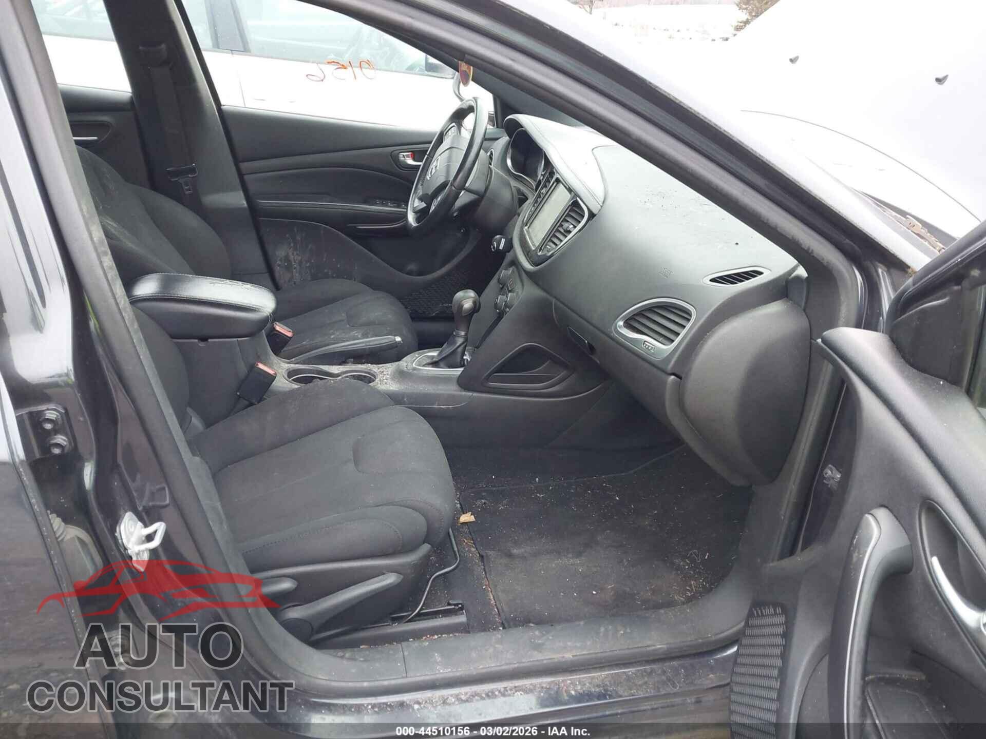 DODGE DART 2013 - 1C3CDFCA4DD711809