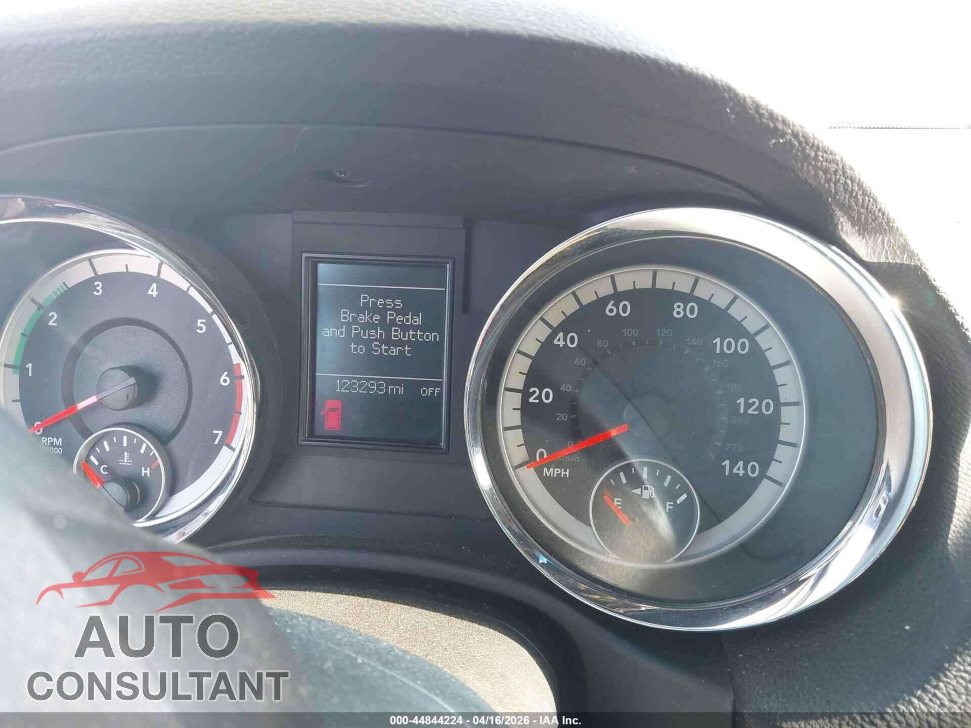 DODGE DURANGO 2011 - 1D4SD5GT9BC637838