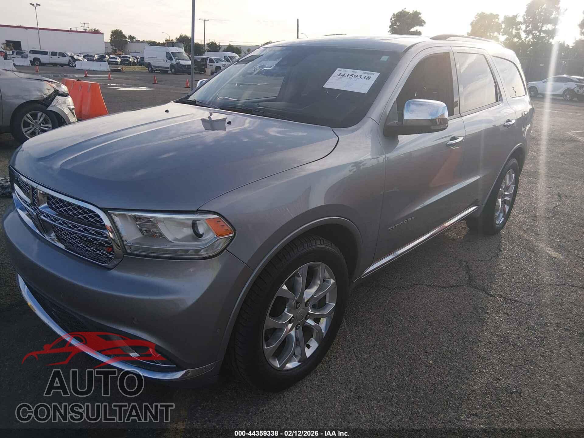 DODGE DURANGO 2018 - 1C4SDHET3JC247835