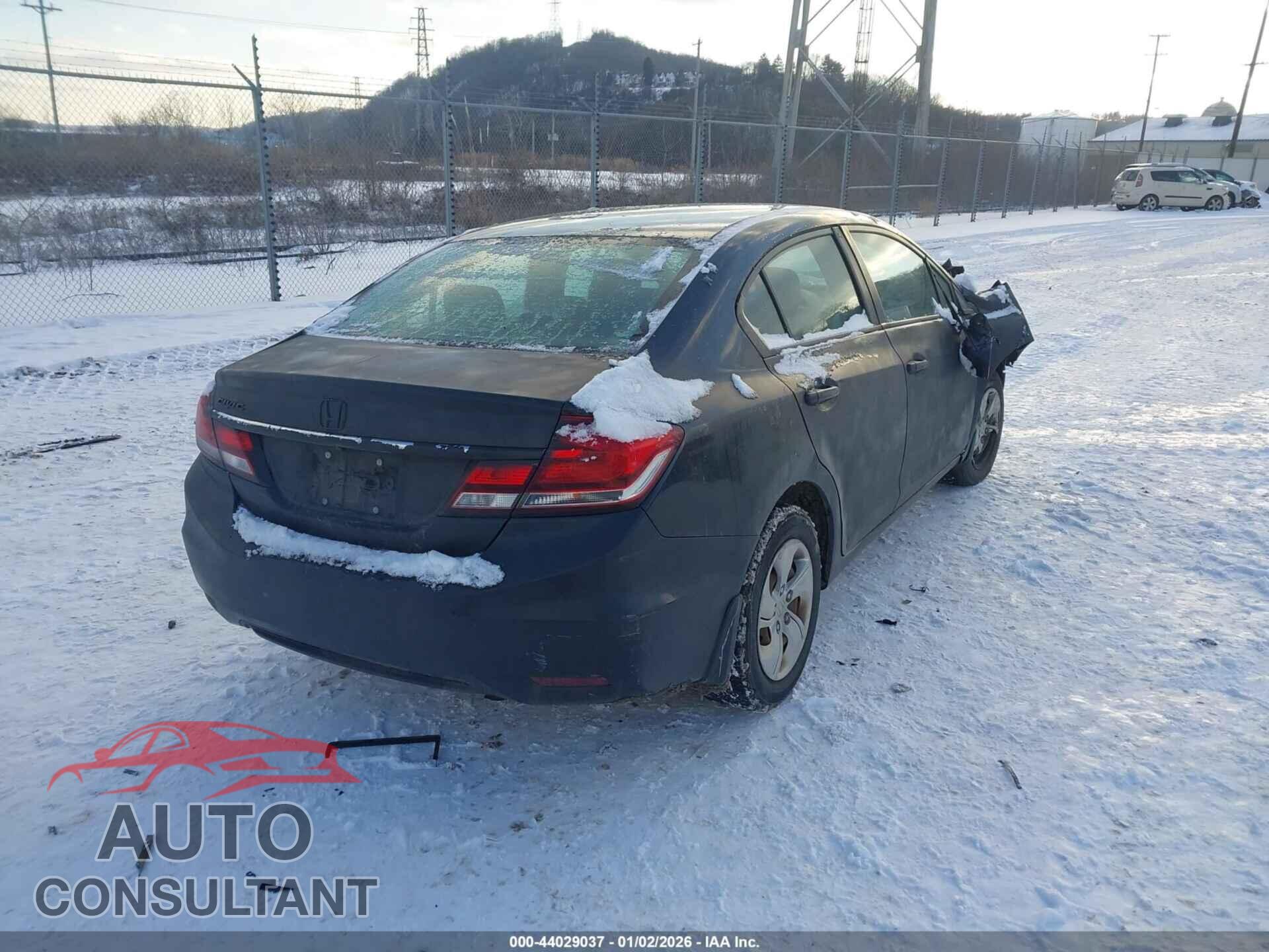 HONDA CIVIC 2013 - 19XFB2F57DE258449