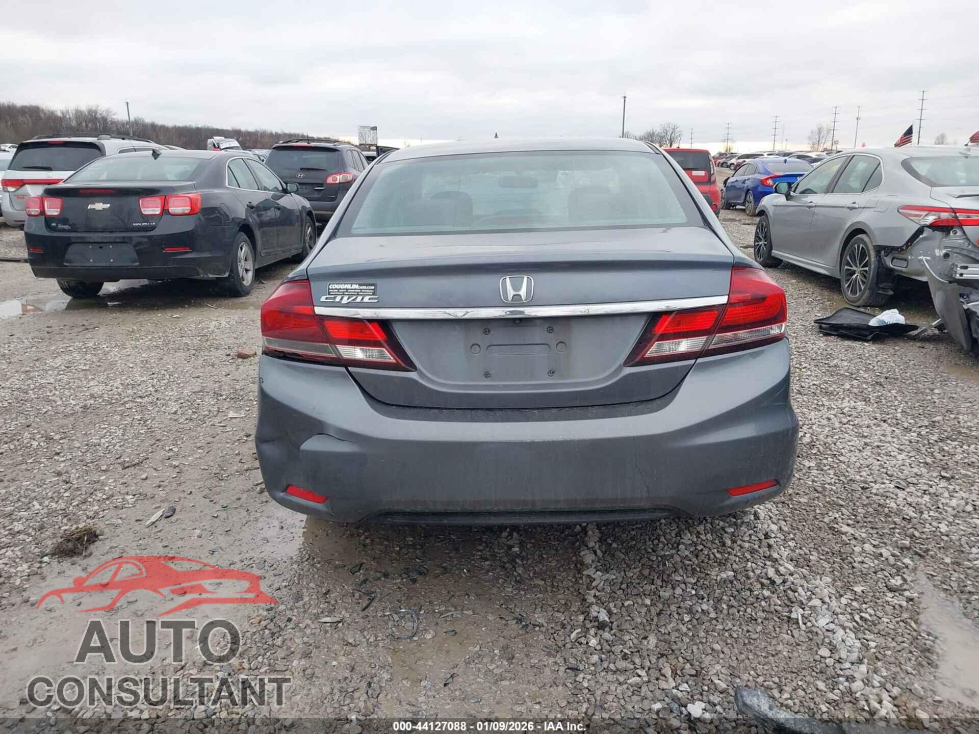 HONDA CIVIC 2013 - 19XFB2F57DE069476