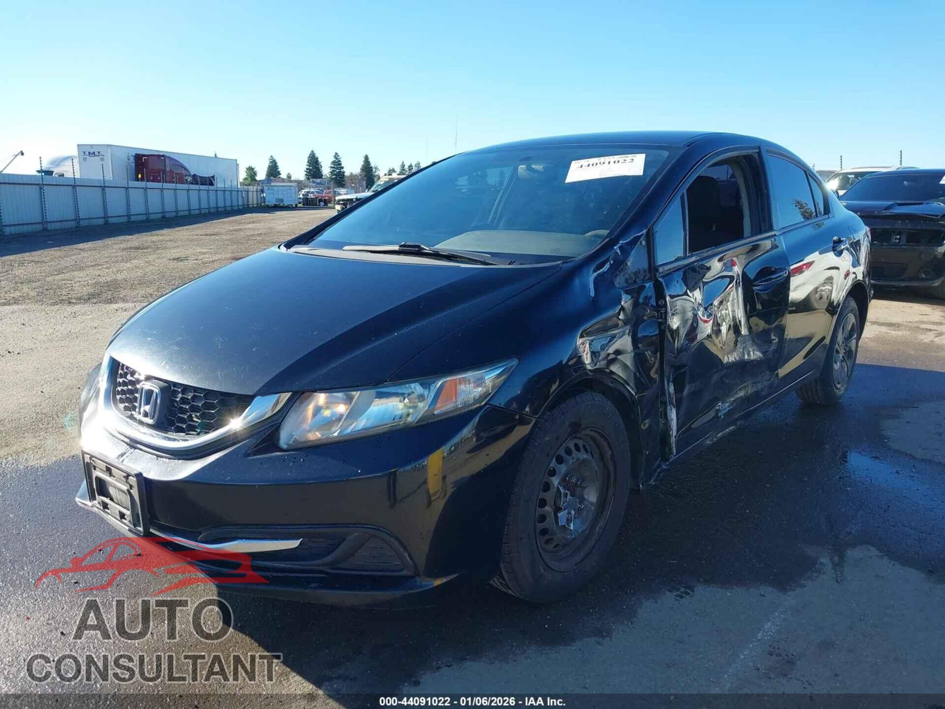 HONDA CIVIC 2013 - 19XFB2F58DE204691