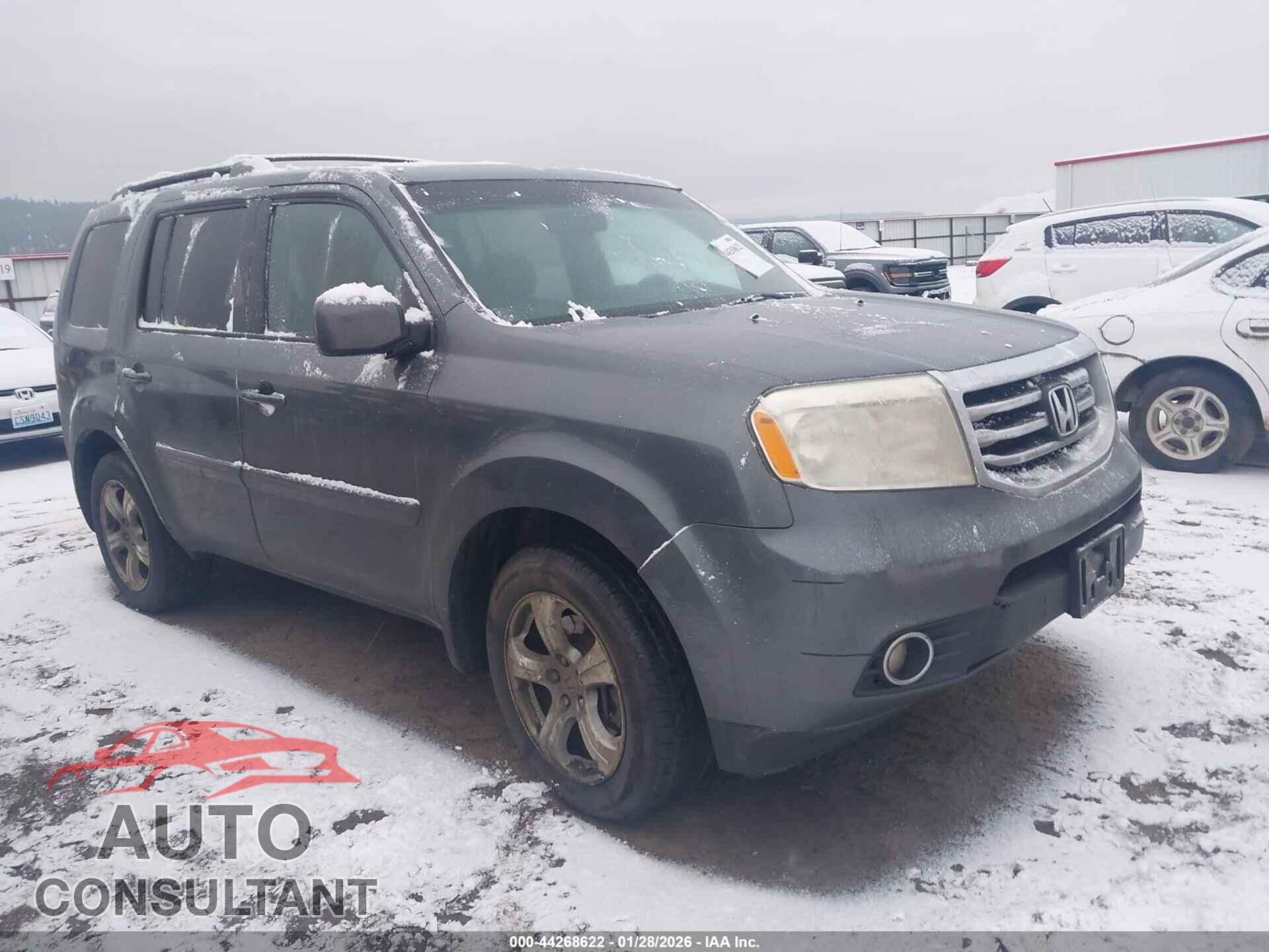 HONDA PILOT 2012 - 5FNYF4H55CB049242