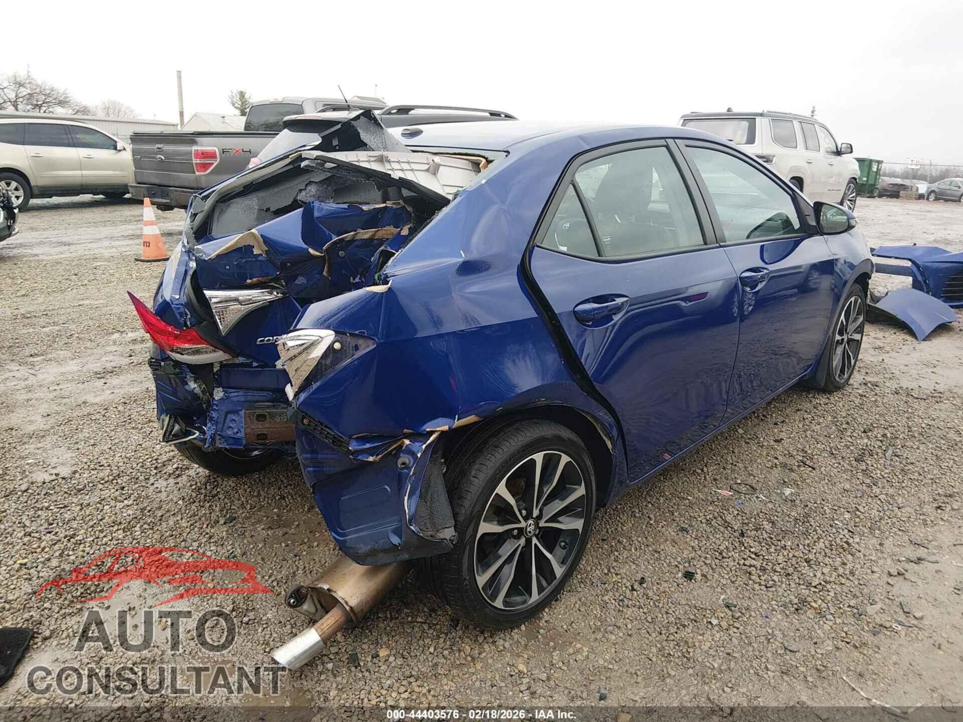 TOYOTA COROLLA 2017 - 2T1BURHE2HC939735