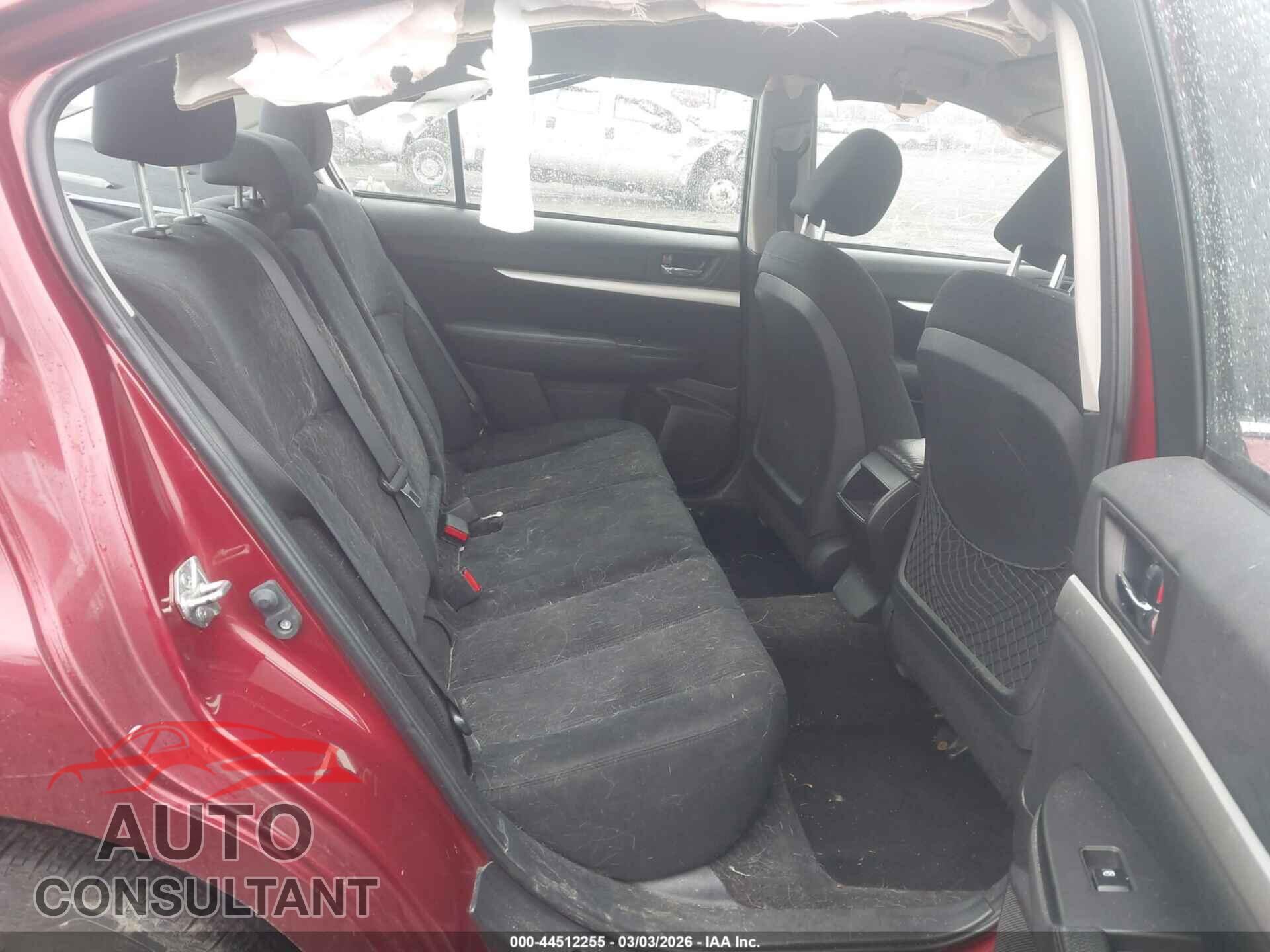 SUBARU LEGACY 2013 - 4S3BMBA63D3013020