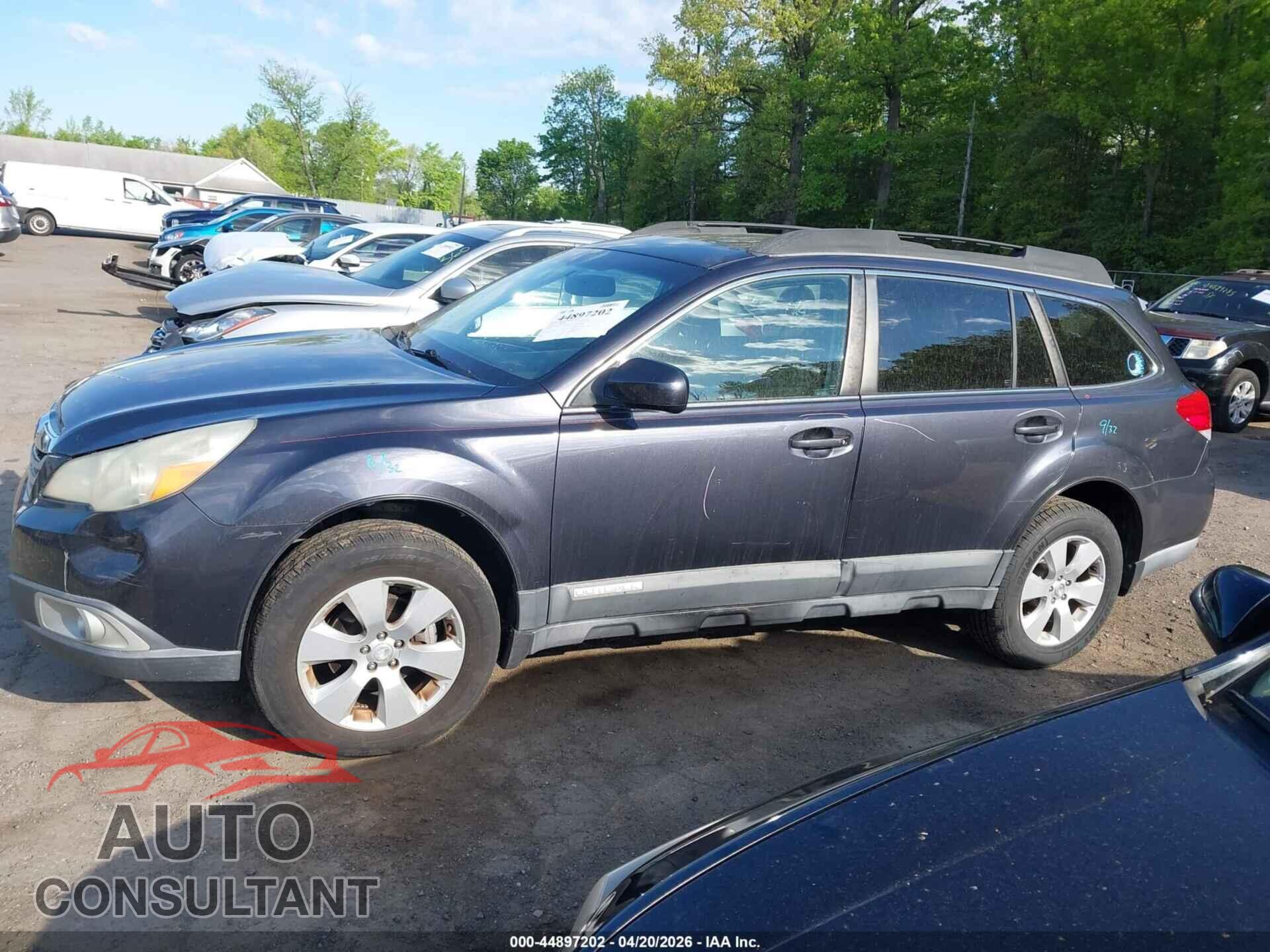 SUBARU OUTBACK 2011 - 4S4BRBGC2B3318323
