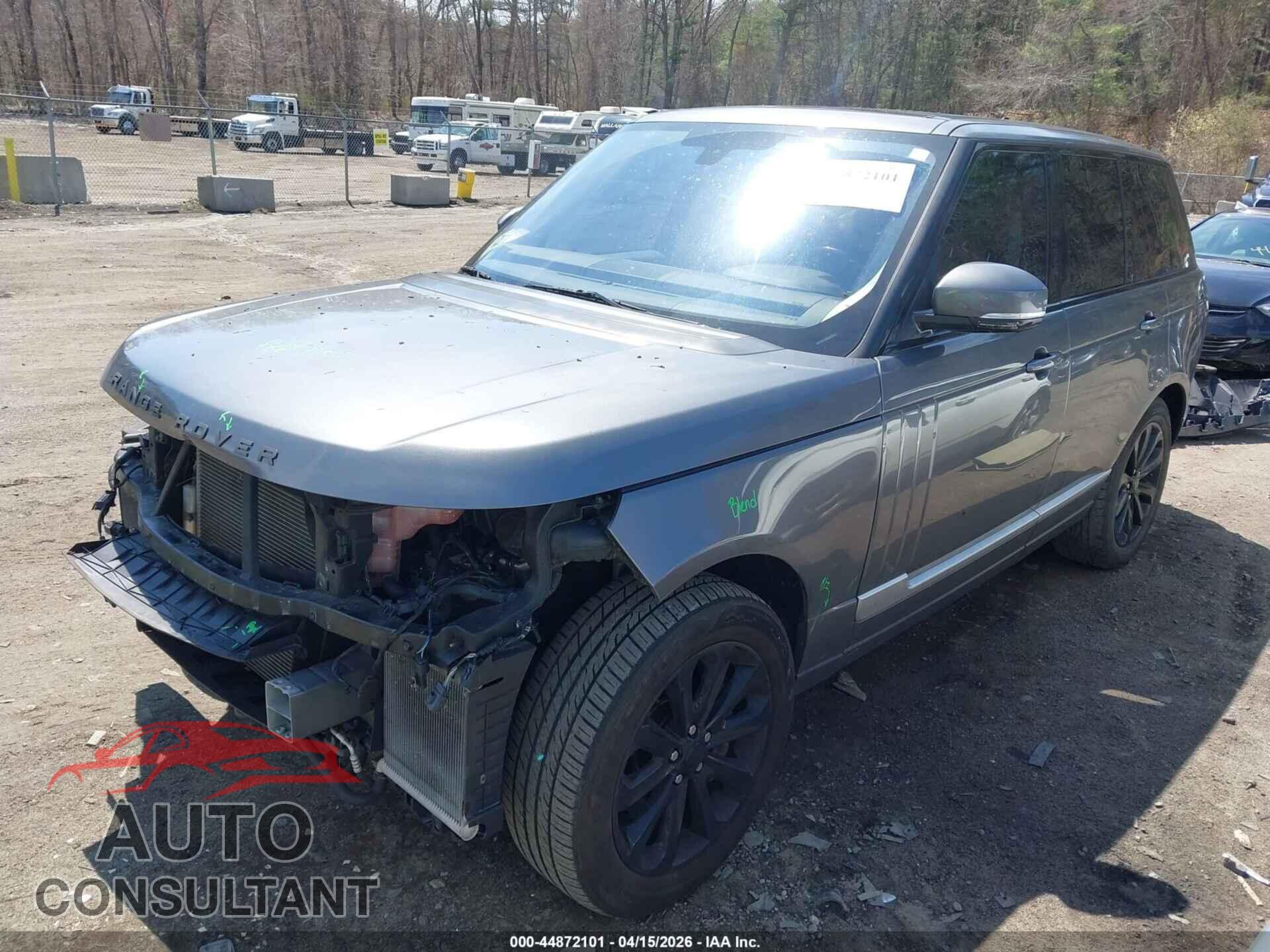 LAND ROVER RANGE ROVER 2016 - SALGS2VF2GA270989