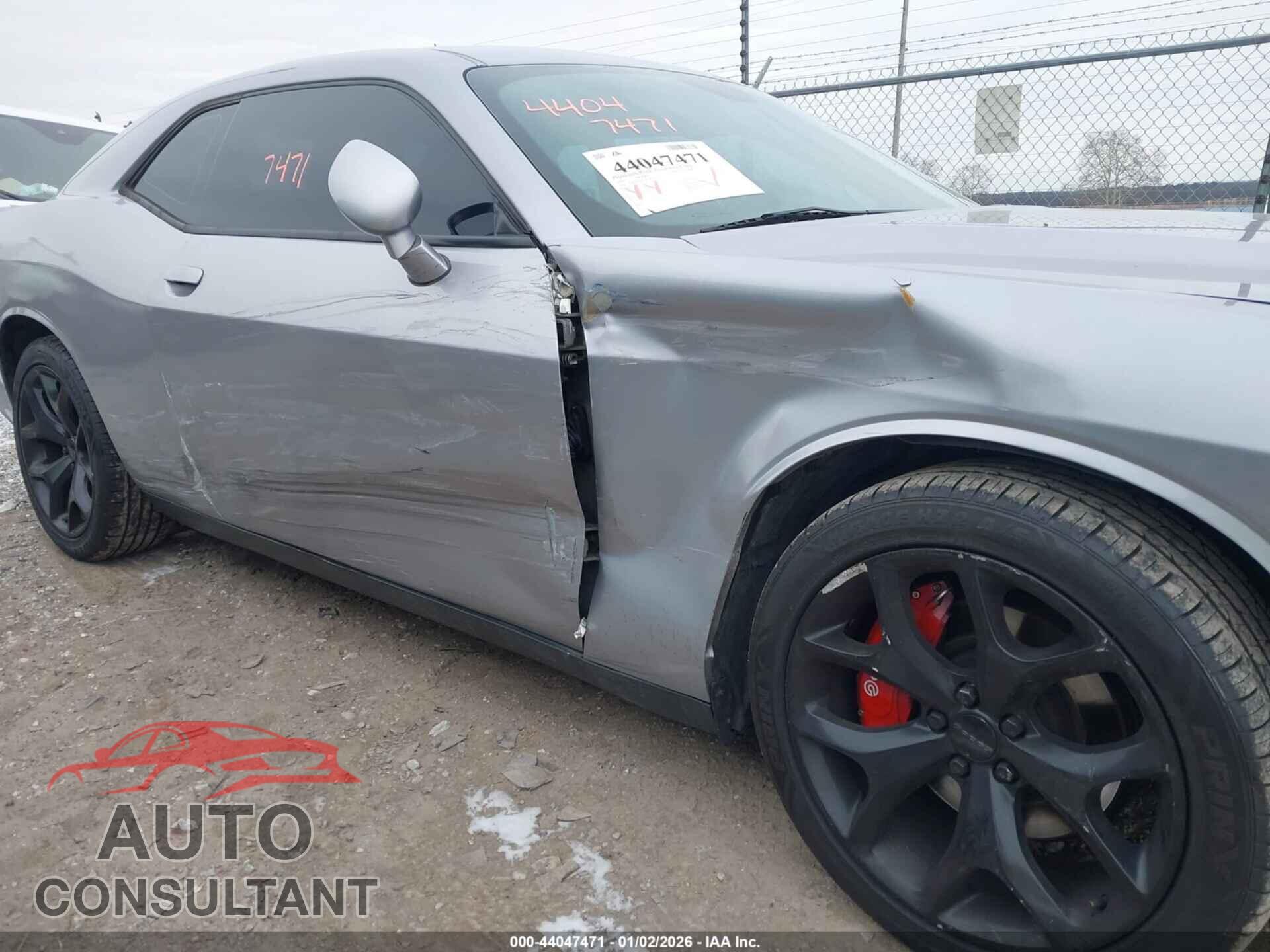 DODGE CHALLENGER 2016 - 2C3CDZAG1GH309696