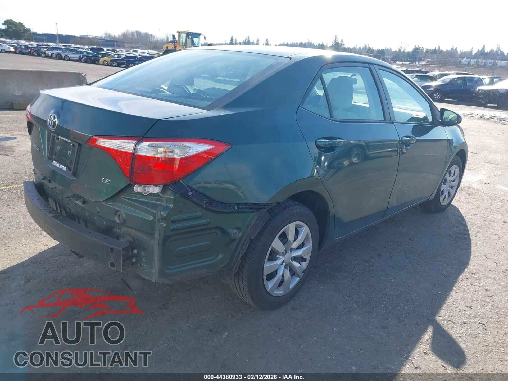 TOYOTA COROLLA 2015 - 5YFBURHE9FP293087