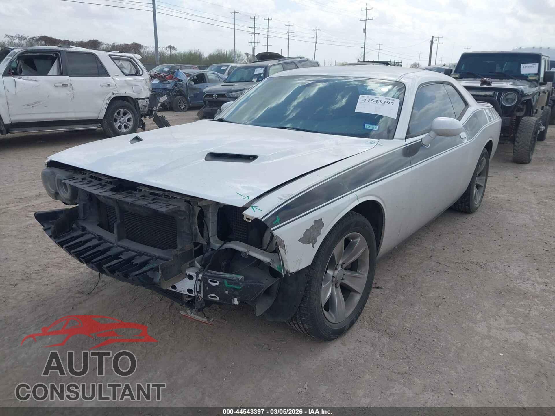 DODGE CHALLENGER 2015 - 2C3CDZAG4FH757915