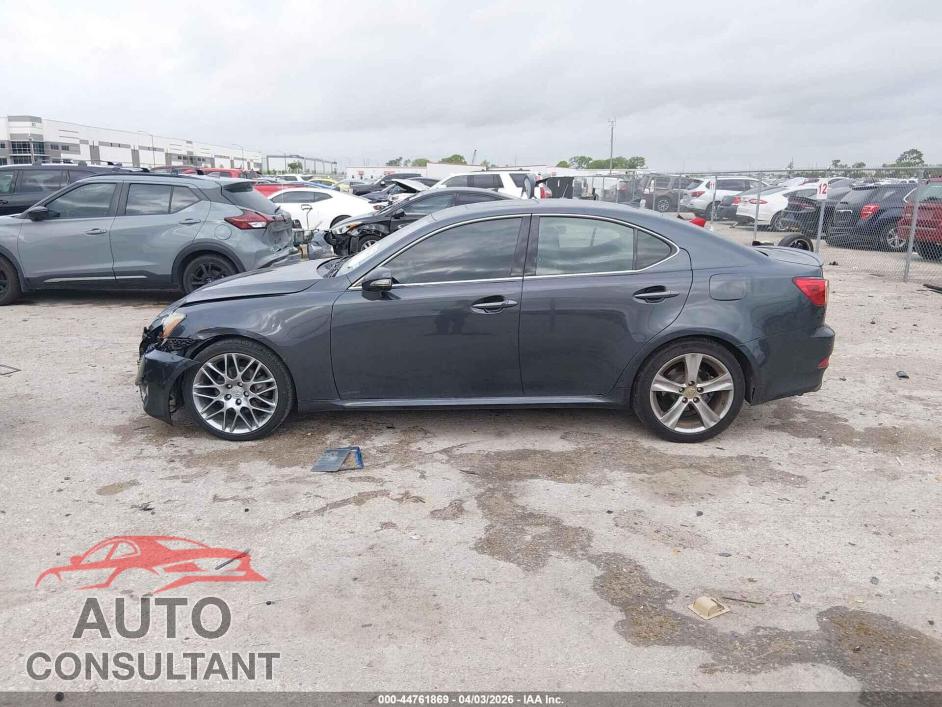 LEXUS IS 250 2011 - JTHBF5C27B5156381