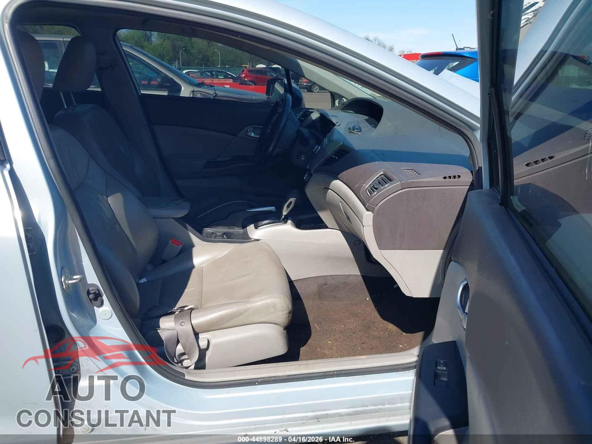 HONDA CIVIC 2012 - 19XFB2F95CE033643