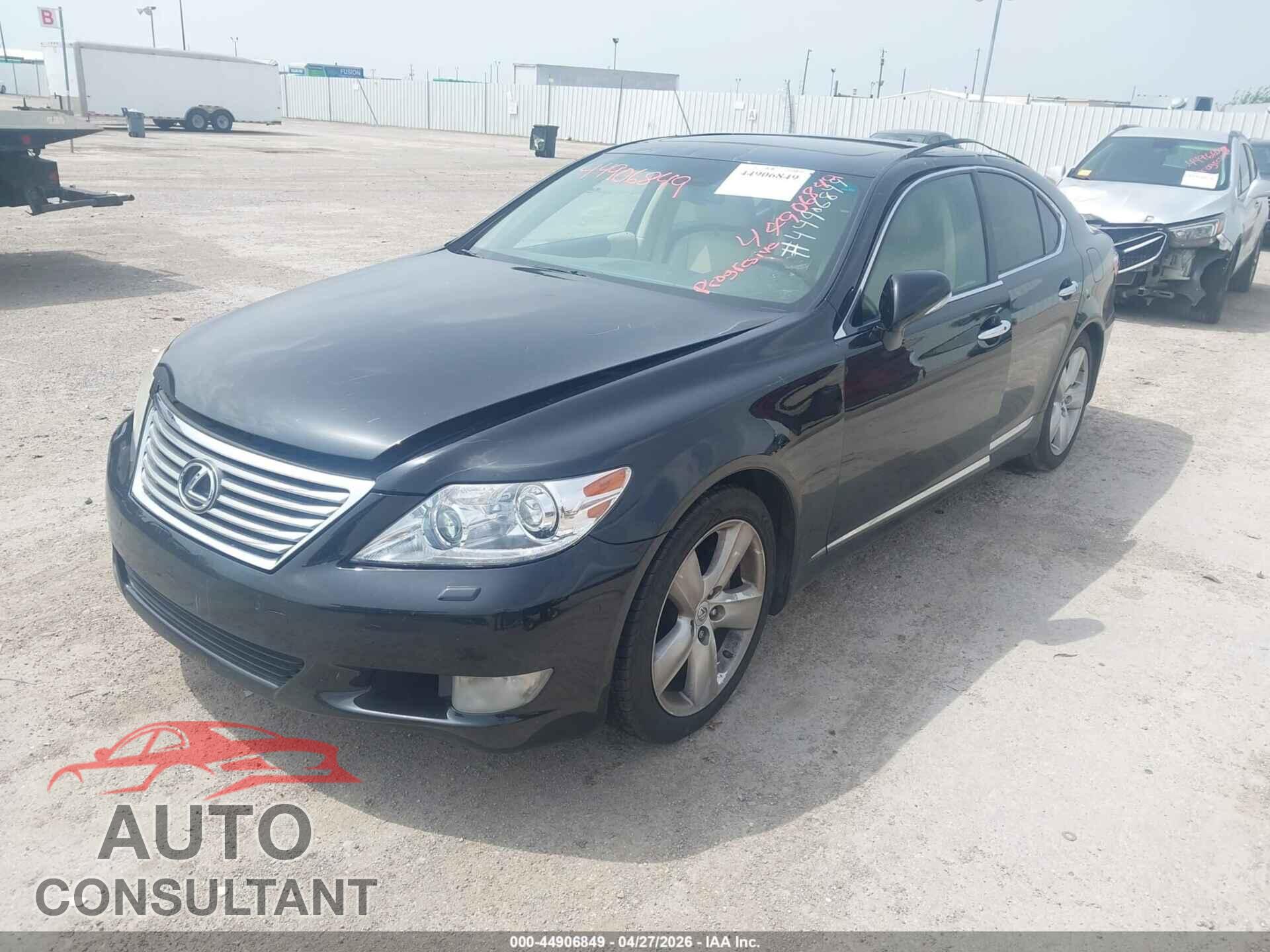 LEXUS LS 460 2012 - JTHBL5EF5C5113569