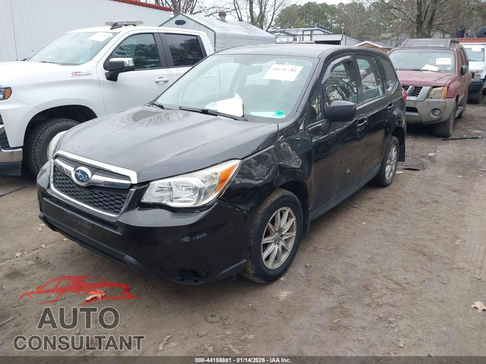 SUBARU FORESTER 2014 - JF2SJAAC9EH464225